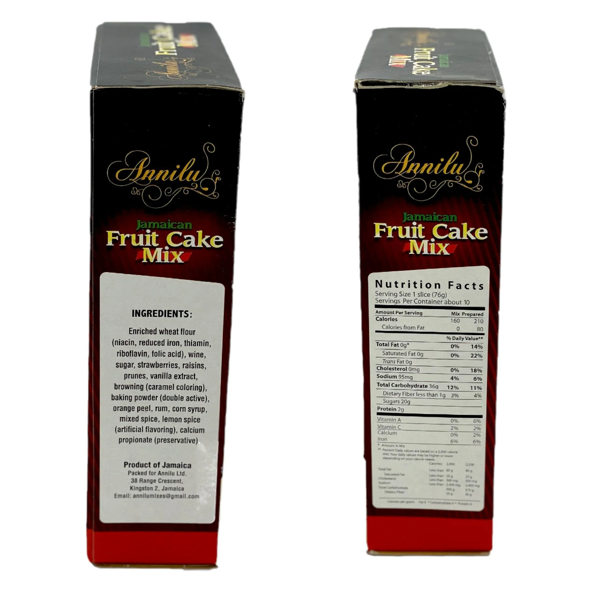 Annilu Jamaican Fruit Cake Mix 1.7 Lb (723 G) - Image 3
