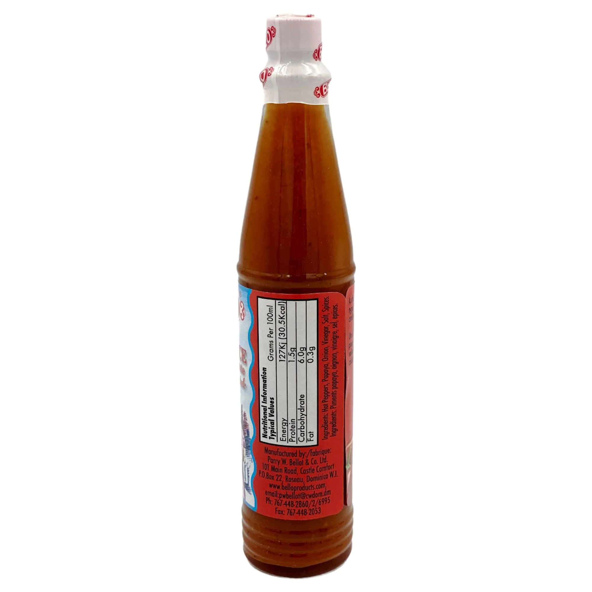 Bello Special Pepper Sauce 3 Fl Oz - Image 3