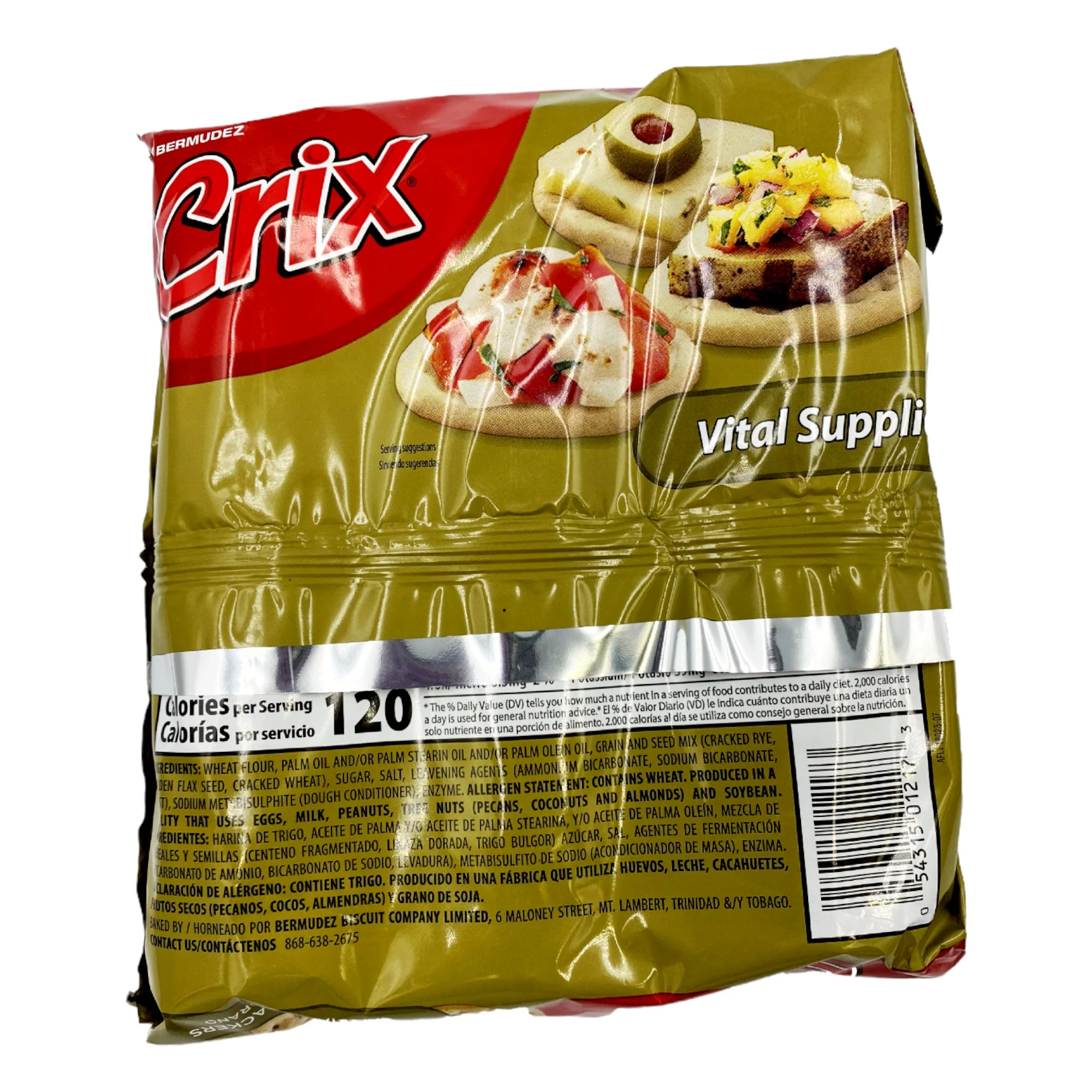 Bermudez Crix Multigrain Crackers 10 Oz - Image 2