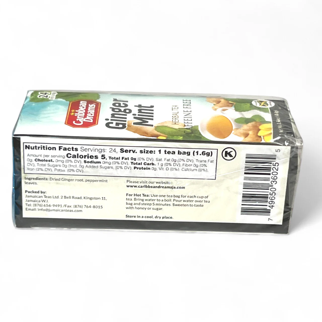 Caribbean Dreams Ginger Mint 38.4 G (Copy) - Image 2