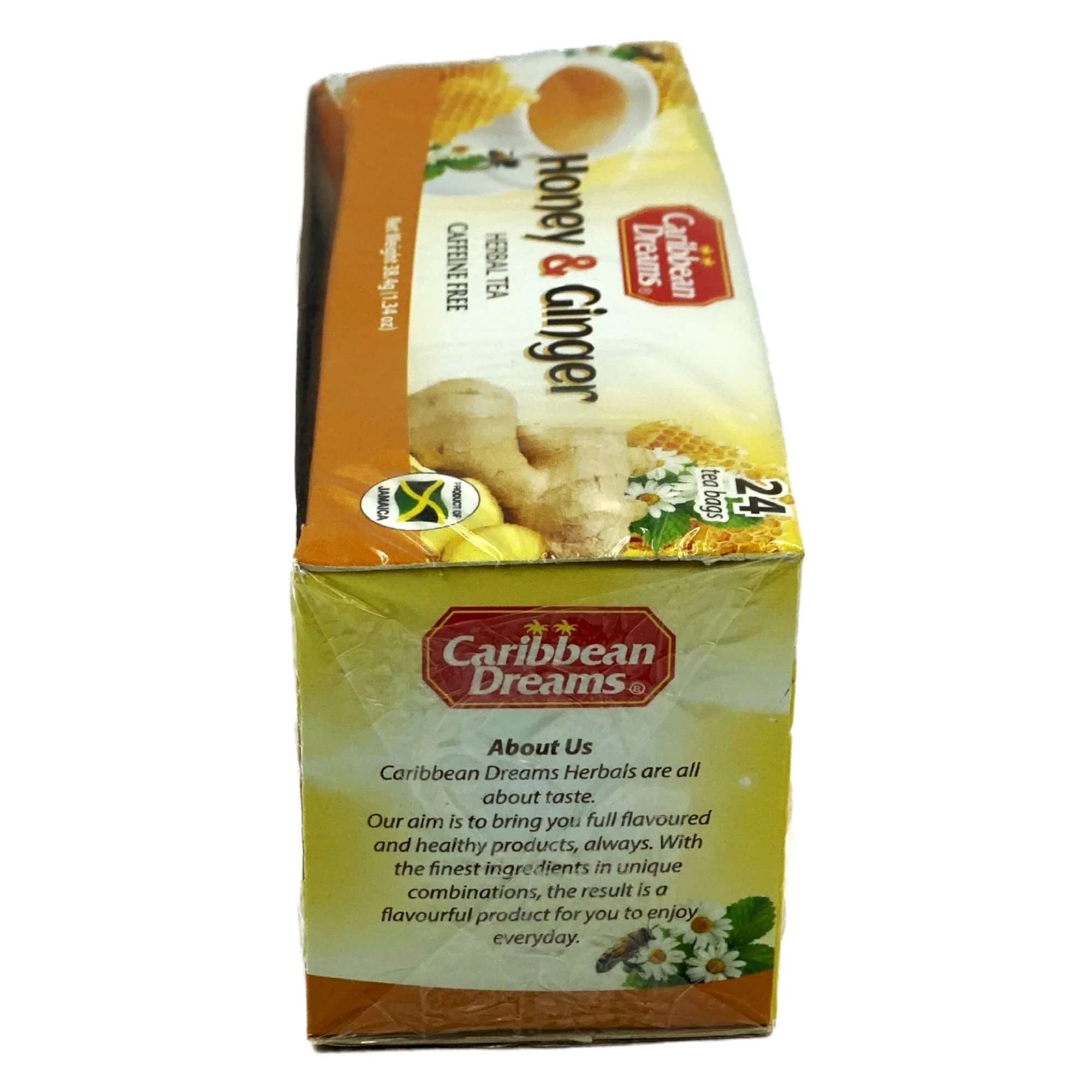 Caribbean Dreams Honey Ginger 24 Tea Bags 38.4 G (1.34 0Z) - Image 3