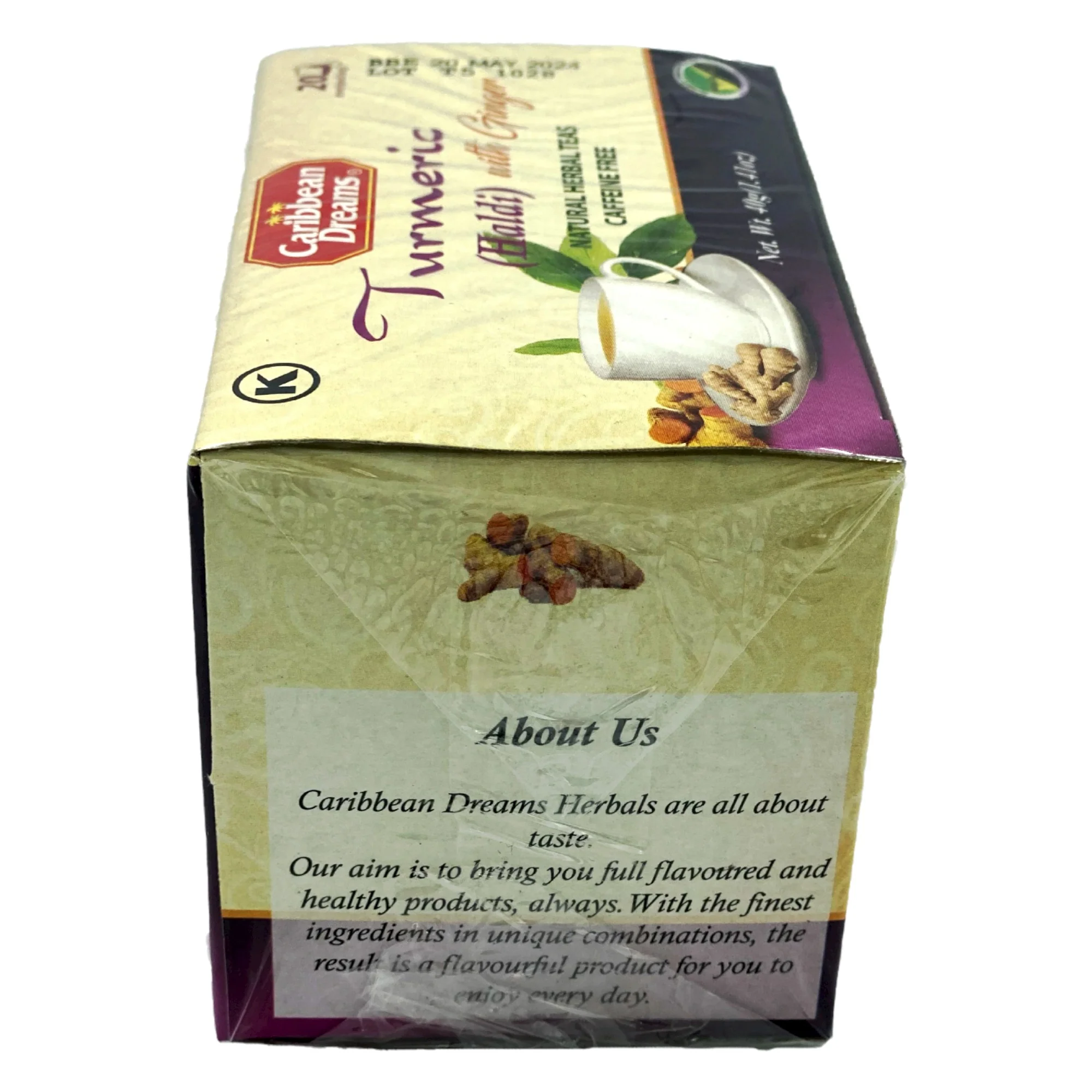 Caribbean Dreams Turmeric Tea 1.40 0z (40 G) - Image 3
