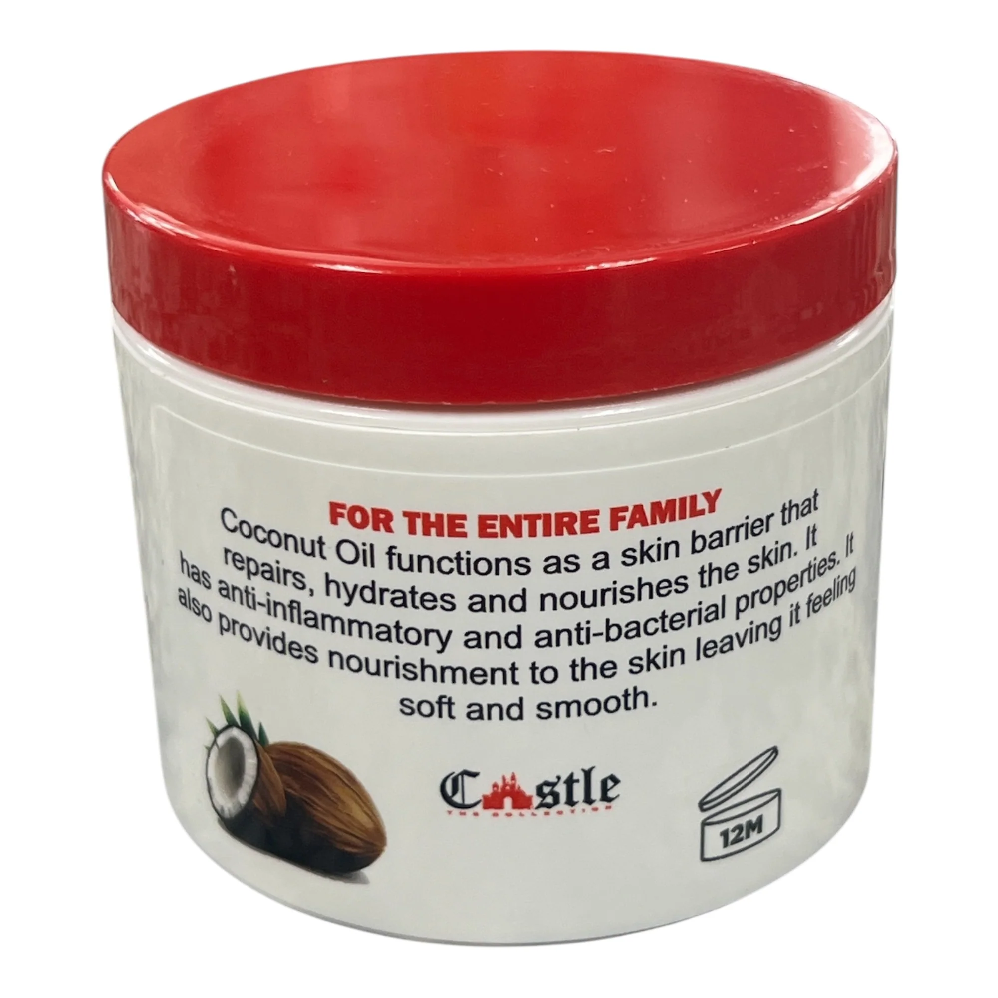 Castle Coconut Oil for Skin 4 Oz. - Image 2