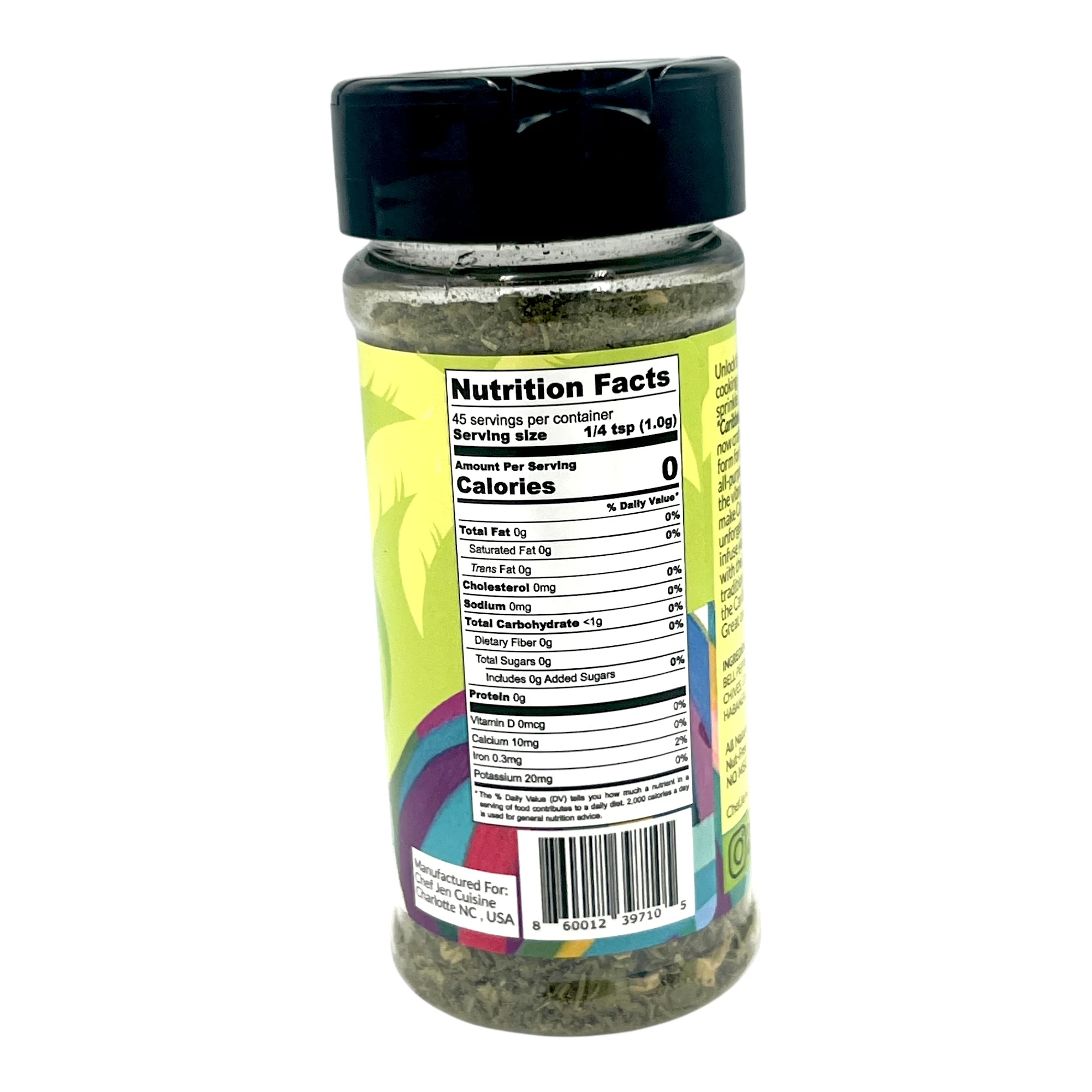 Chef Jen Cuisine Jenesis All Purpose Seasoning 5 Oz. - Image 2