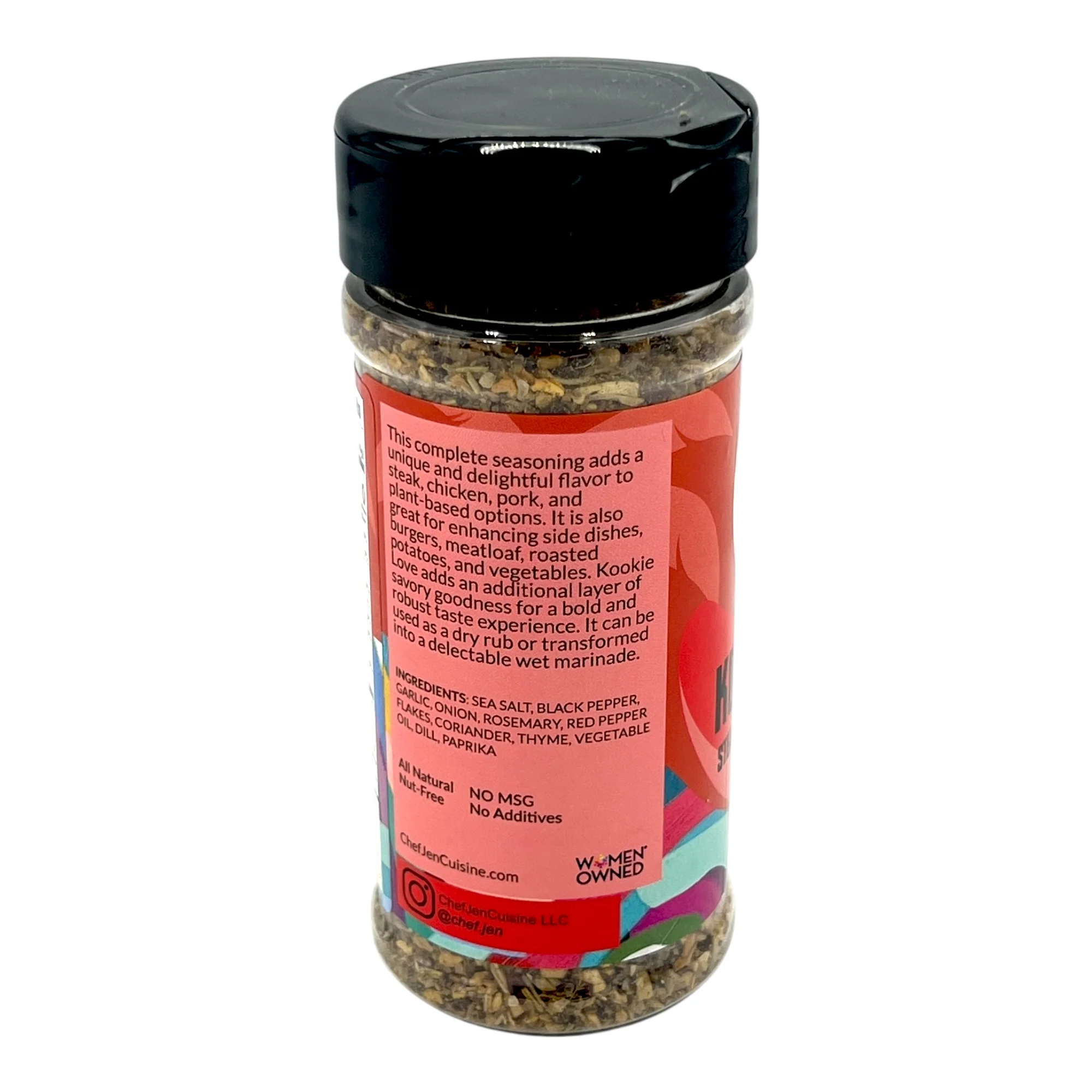 Chef Jen Cuisine Kookie Love Seasoning 5 Oz - Image 4