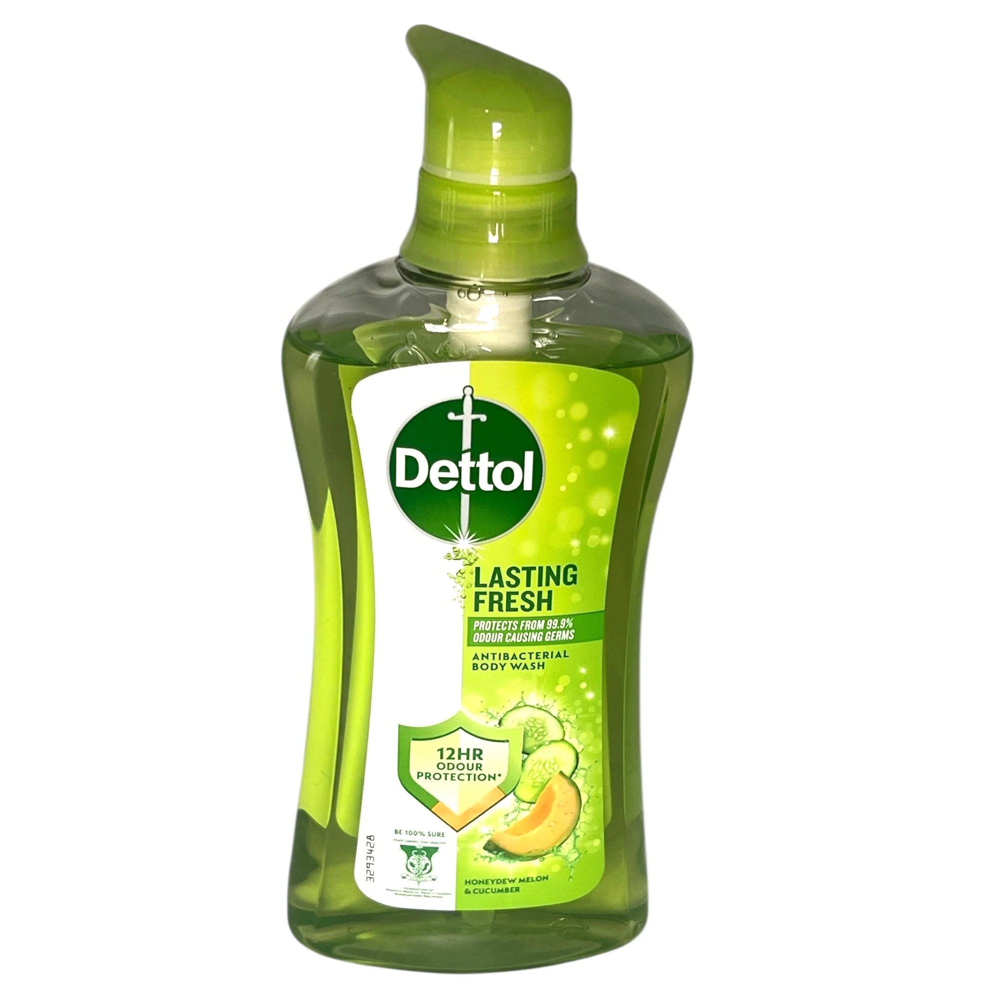 Dettol Antibacterial Body Wash - Honey Dew Melon & Cucumber 500 G (17 Oz)