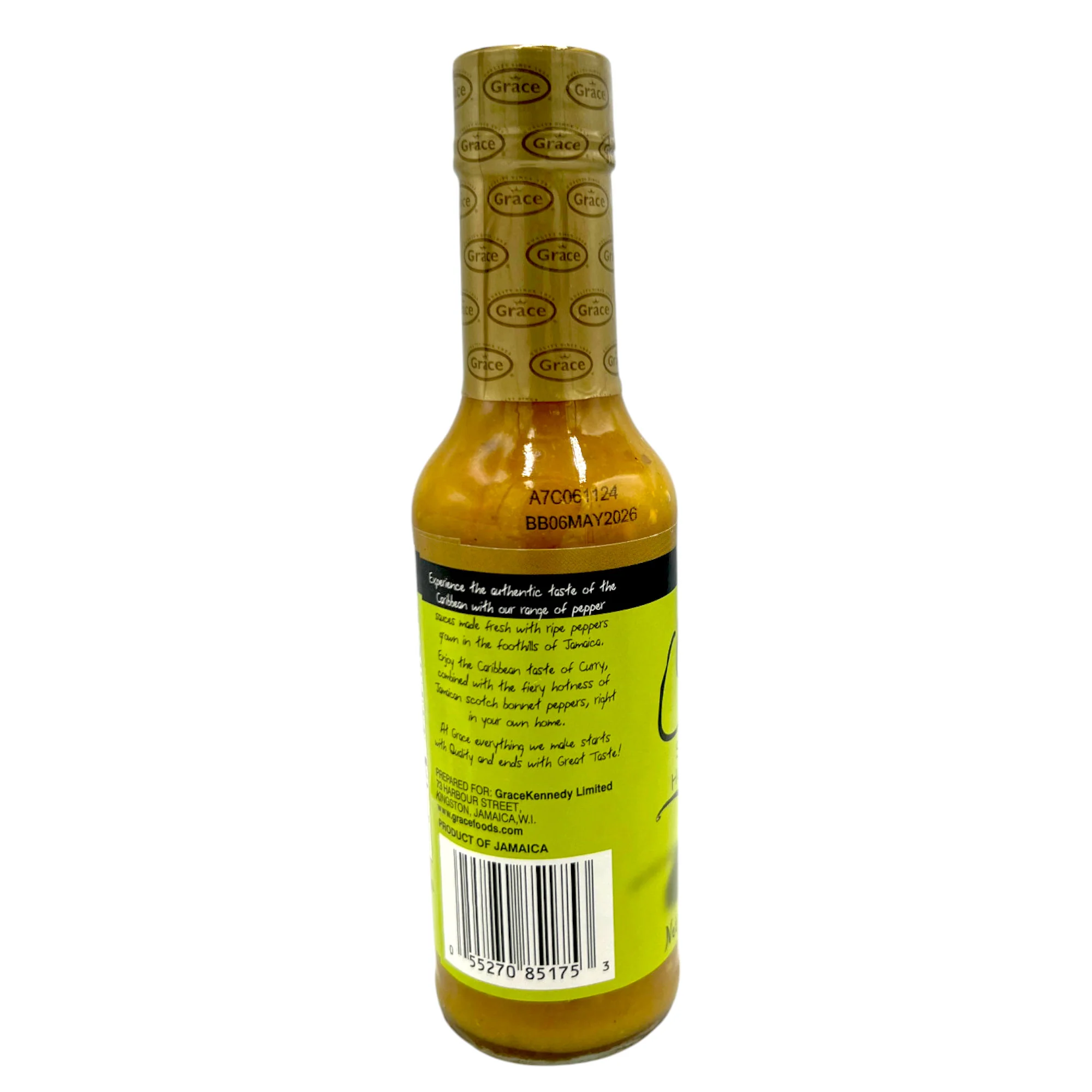 Grace Curry Scotch Bonnet Pepper Sauce 5 Oz - Image 3