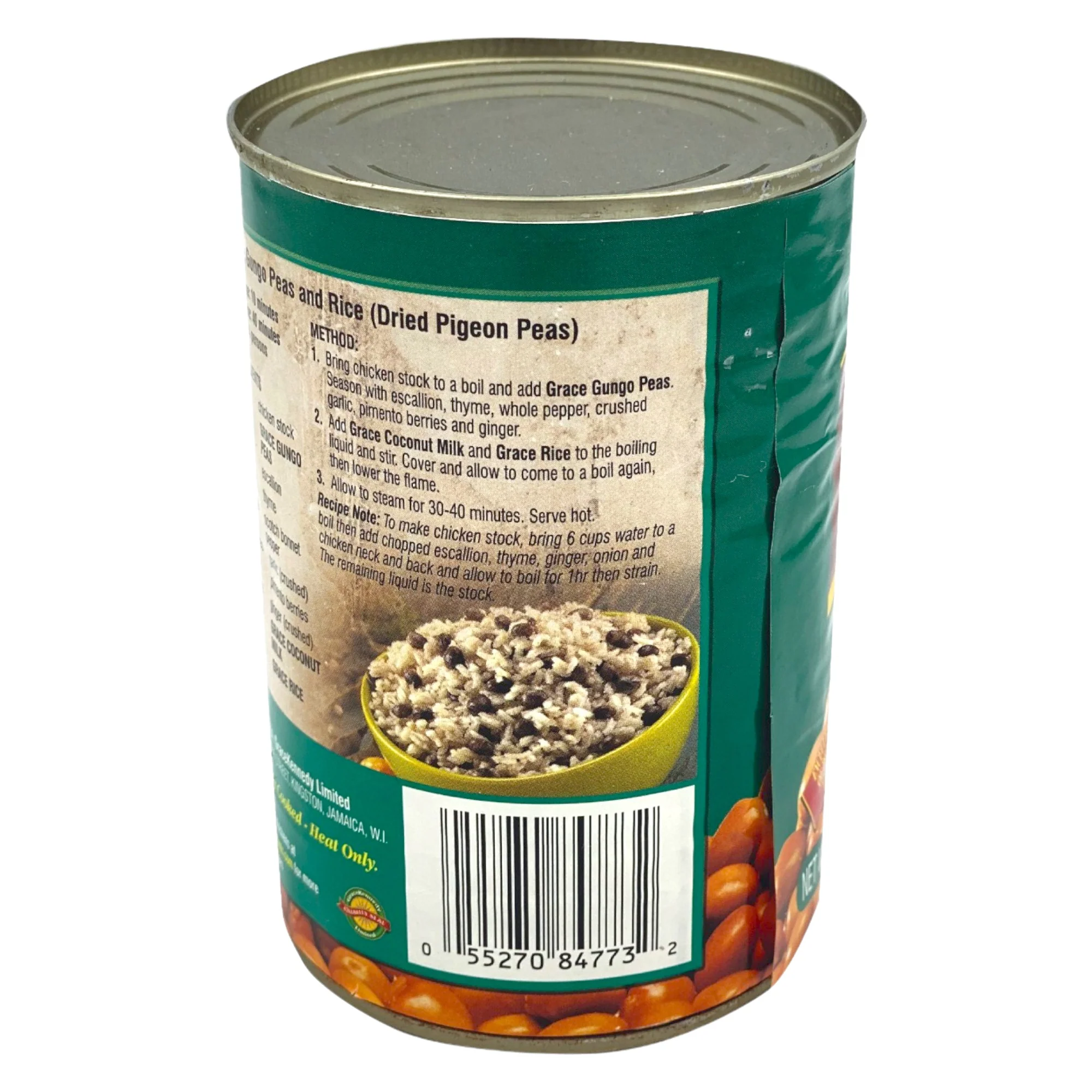 Grace Dry Pigeon Peas (Grace Dry Gungo Peas) 8.46 Oz. - Image 2