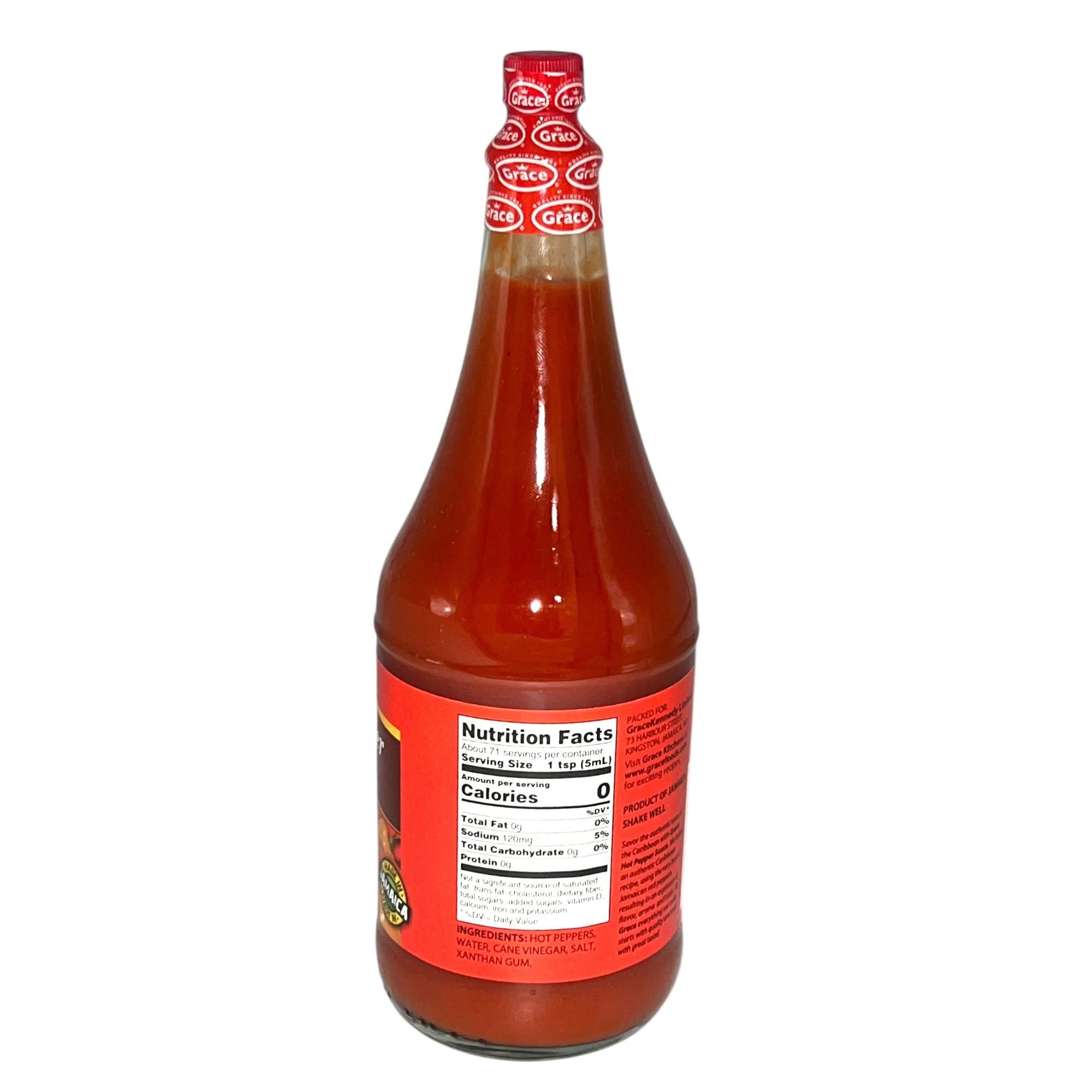 Grace Hot Pepper Sauce 12 Oz - Image 3