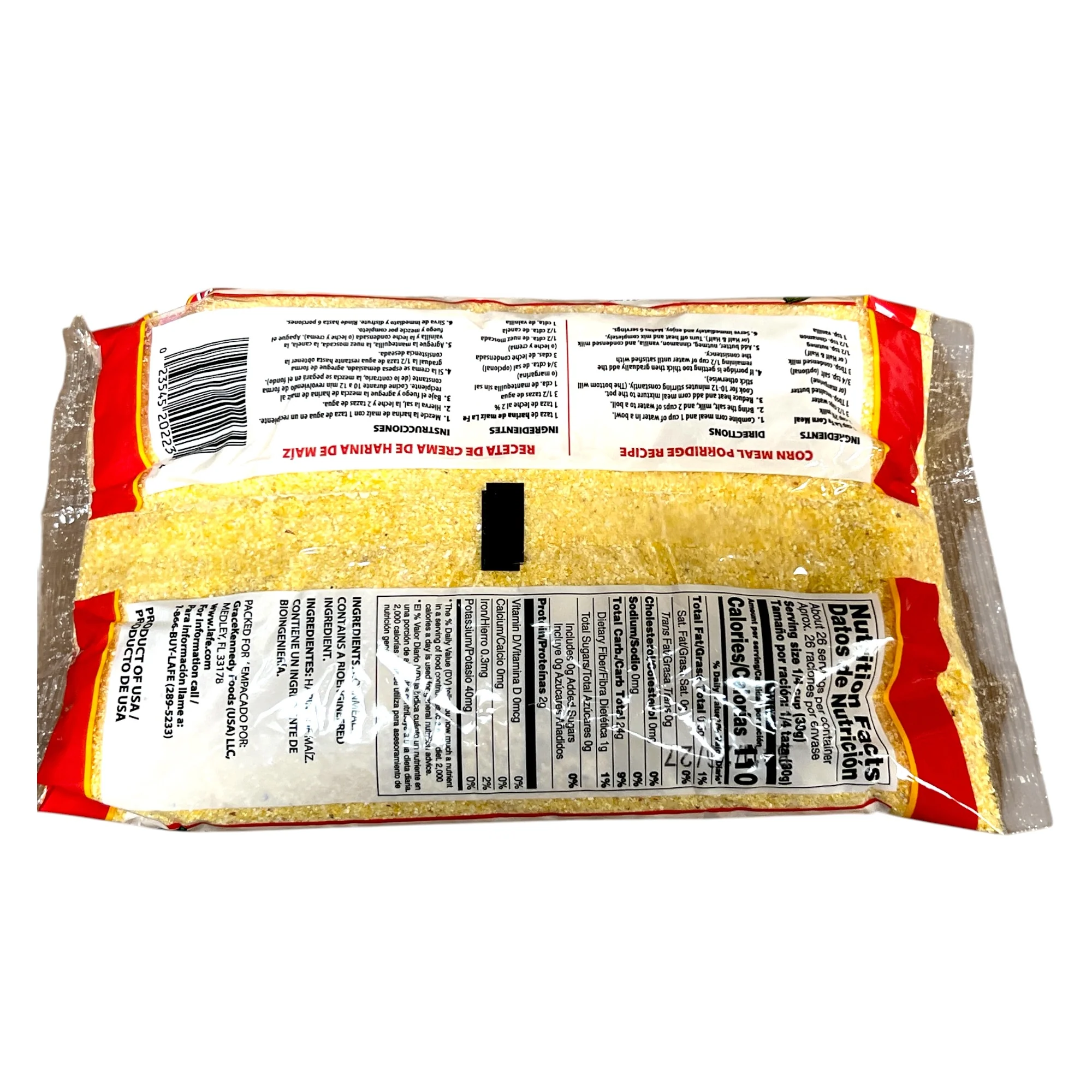 Grace Coarse Yellow Cornmeal 28 OZ. - Image 2
