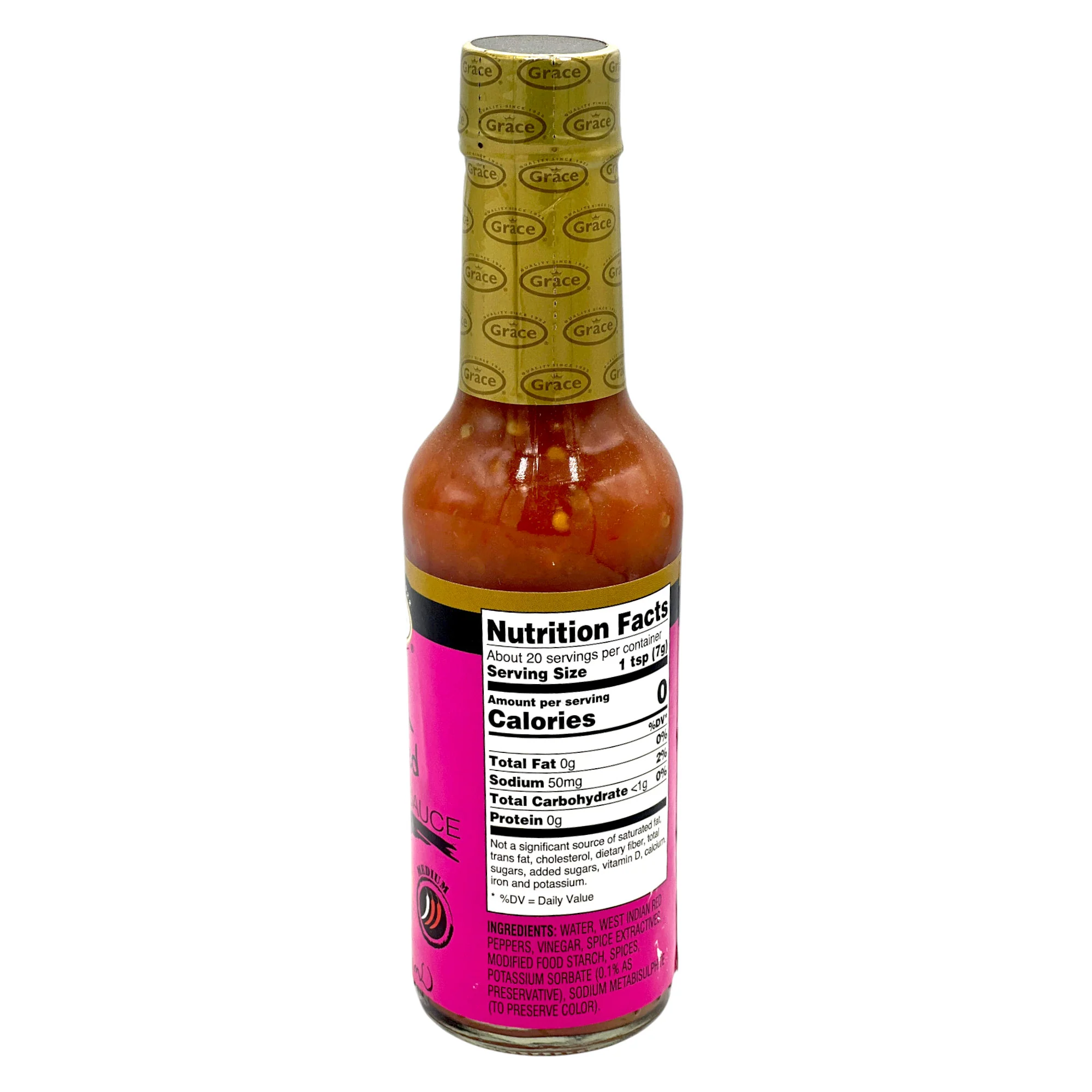 Grace Jerk Flavored Hot Pepper Sauce 4.8 Oz - Image 3
