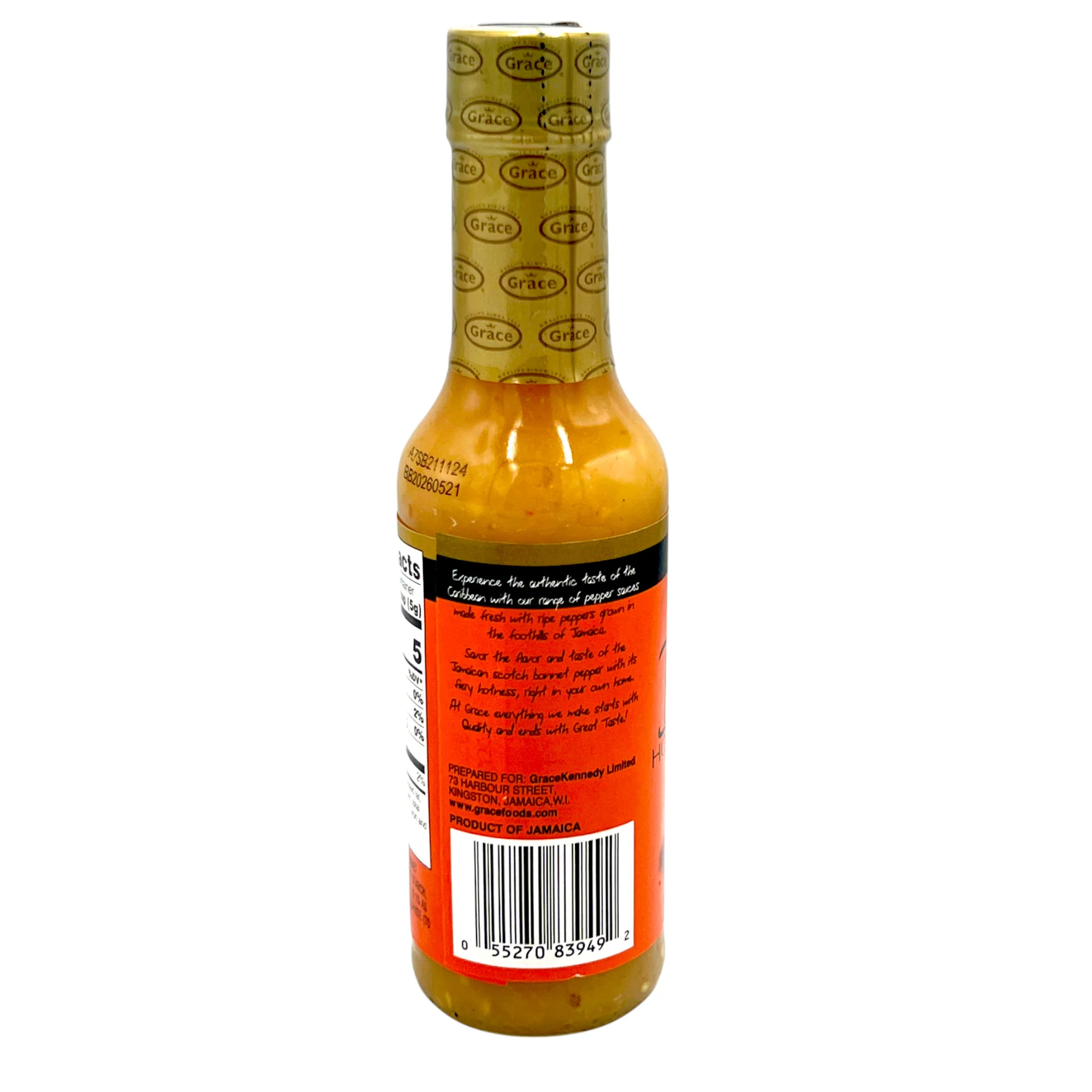 Grace Scotch Bonnet Hot Pepper Sauce 4.8 Fl Oz - Image 3