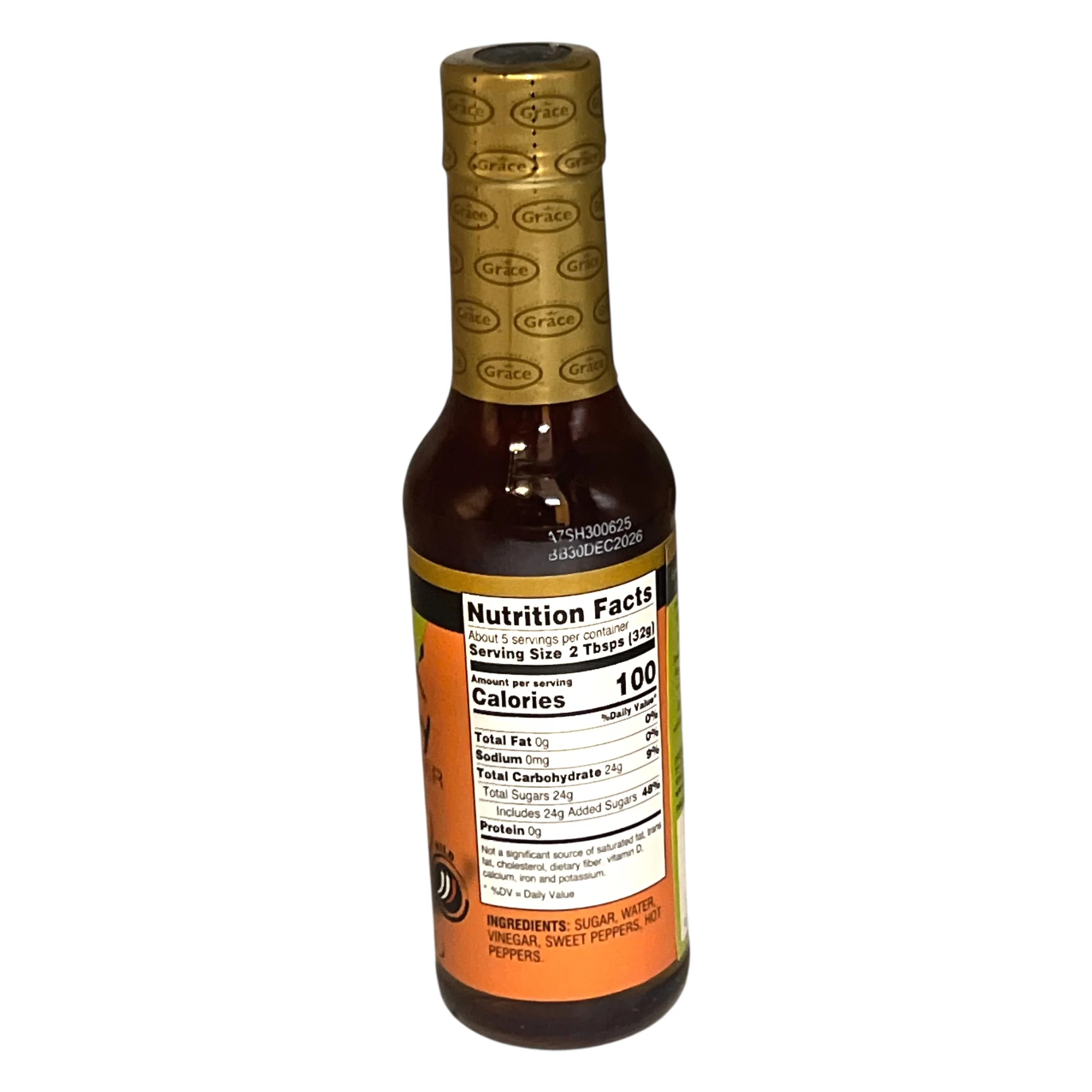 Grace Sweet N Spicy Hot Pepper Sauce 4.8 Fl Oz - Image 3