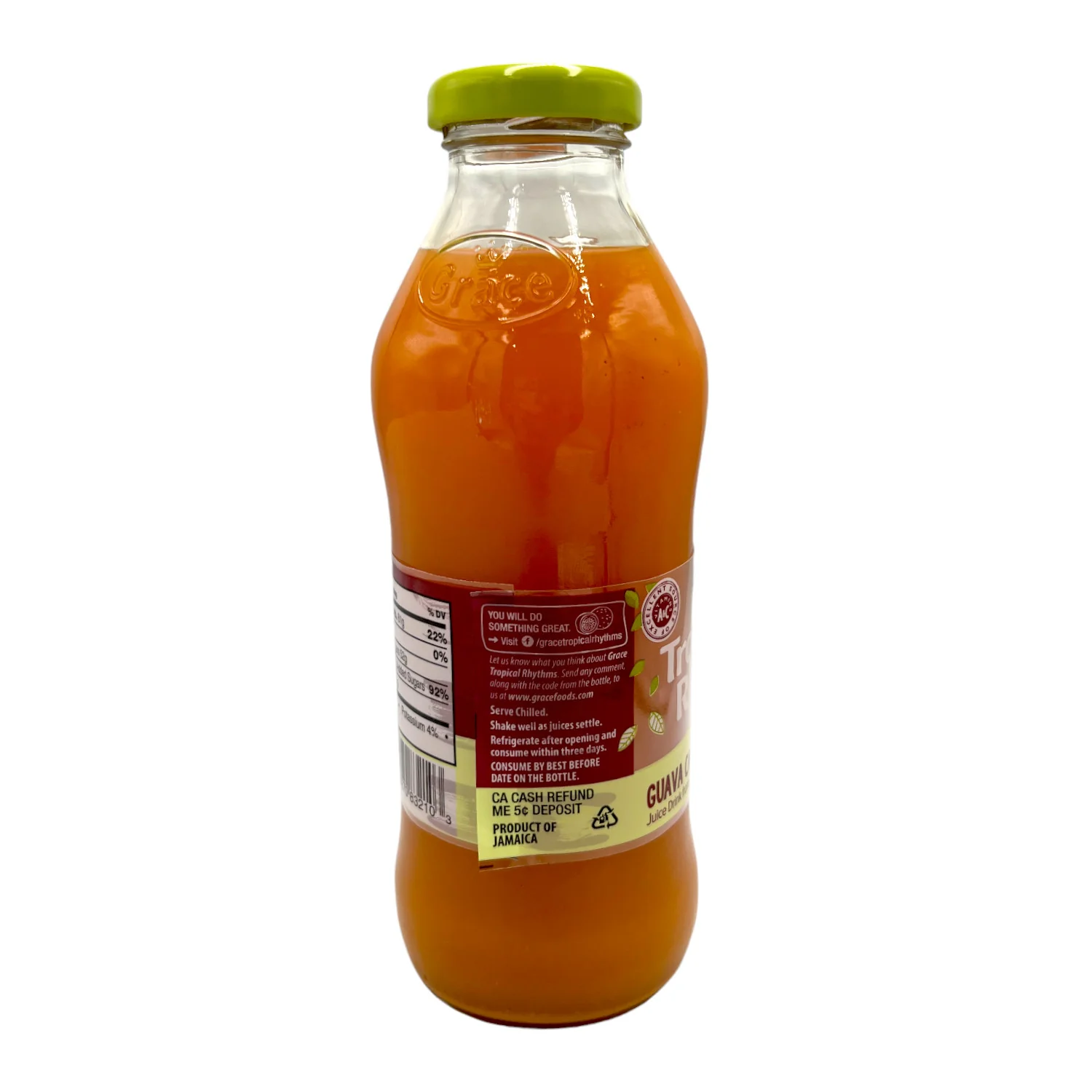 Grace Tropical Rhythms Guava Carrot 16 Fl Oz (473 Ml) - Image 2