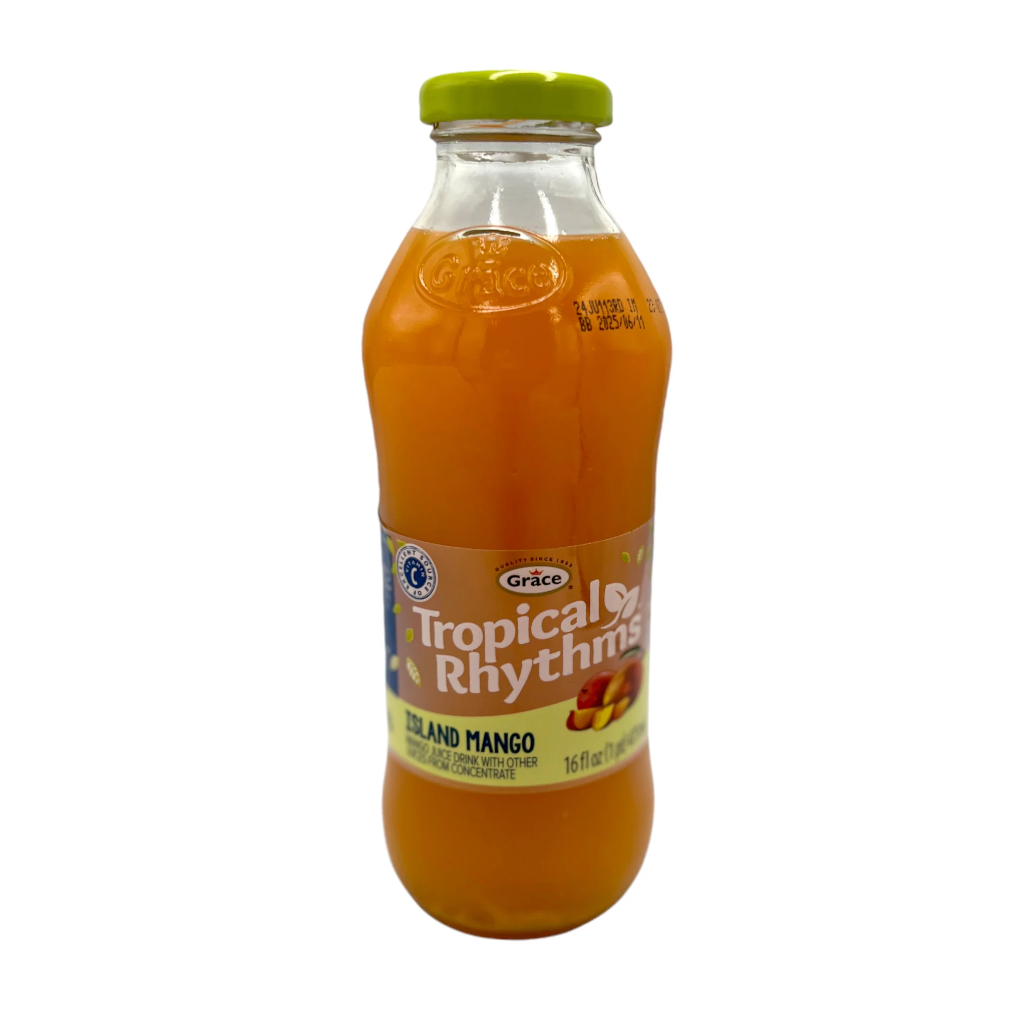 Grace Tropical Rhythms Island Mango 16 Fl Oz (473 Ml)