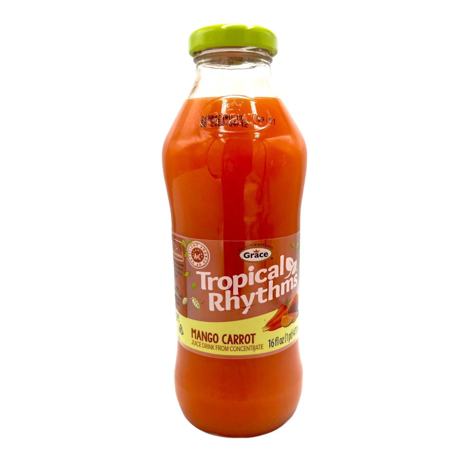 Grace Tropical Rhythms Mango Carrot 16 Fl Oz (473 Ml)