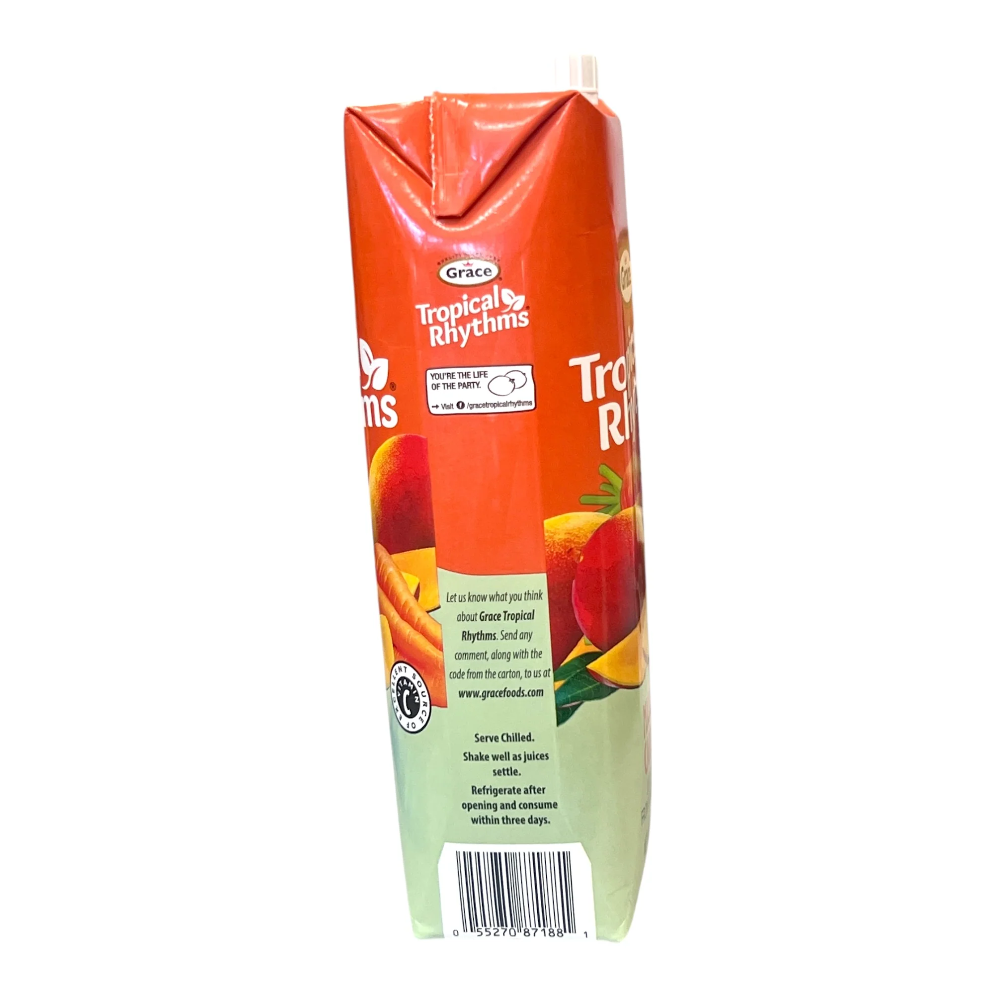 Grace Tropical Rhythms Mango Carrot 33.8 Fl Oz. - Image 3