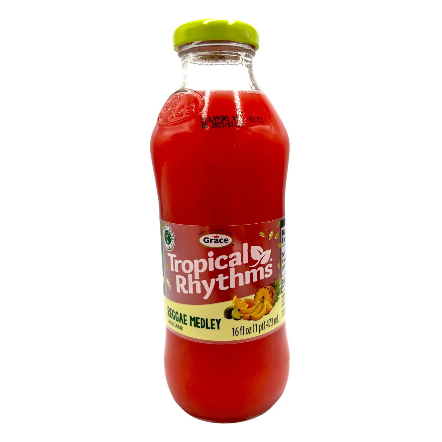 Grace Tropical Rhythms Reggae Medley 16 Fl Oz (473 Ml).