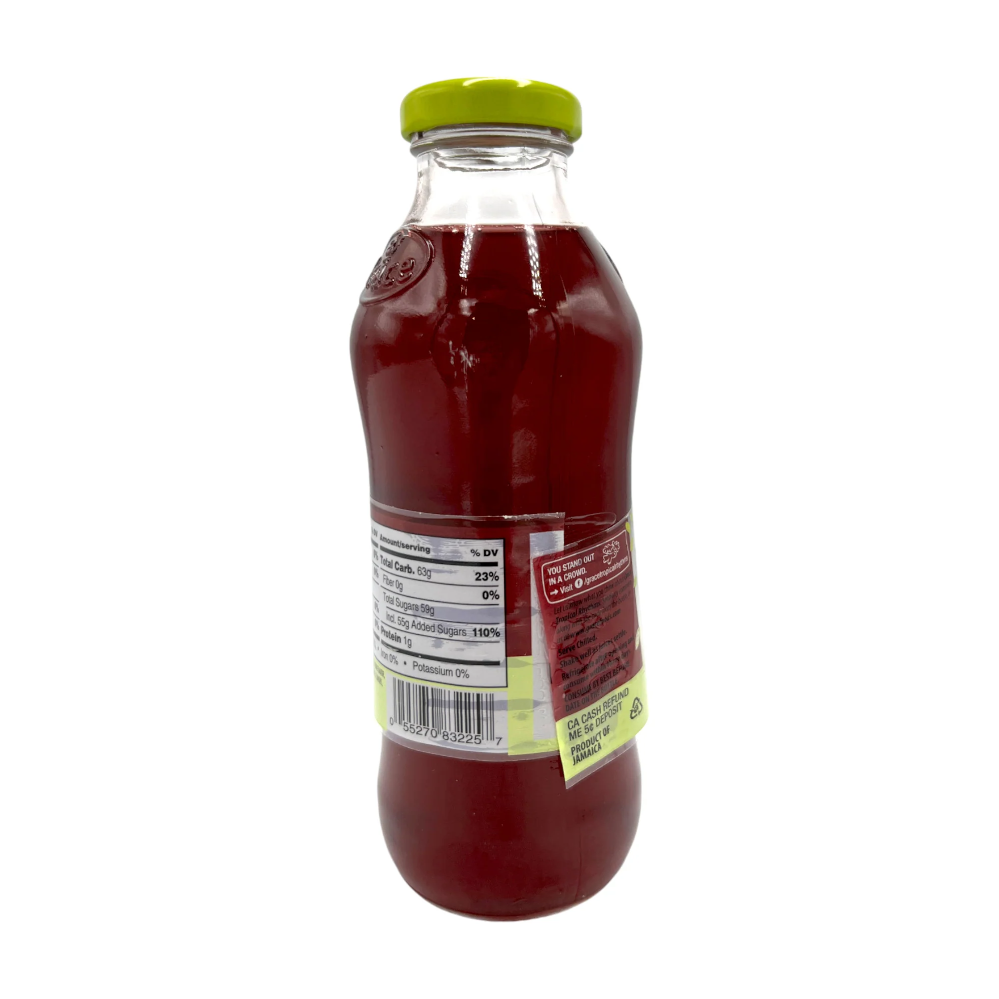 Grace Tropical Rhythms Sorrel Ginger 16 Fl Oz (473 Ml) - Image 3