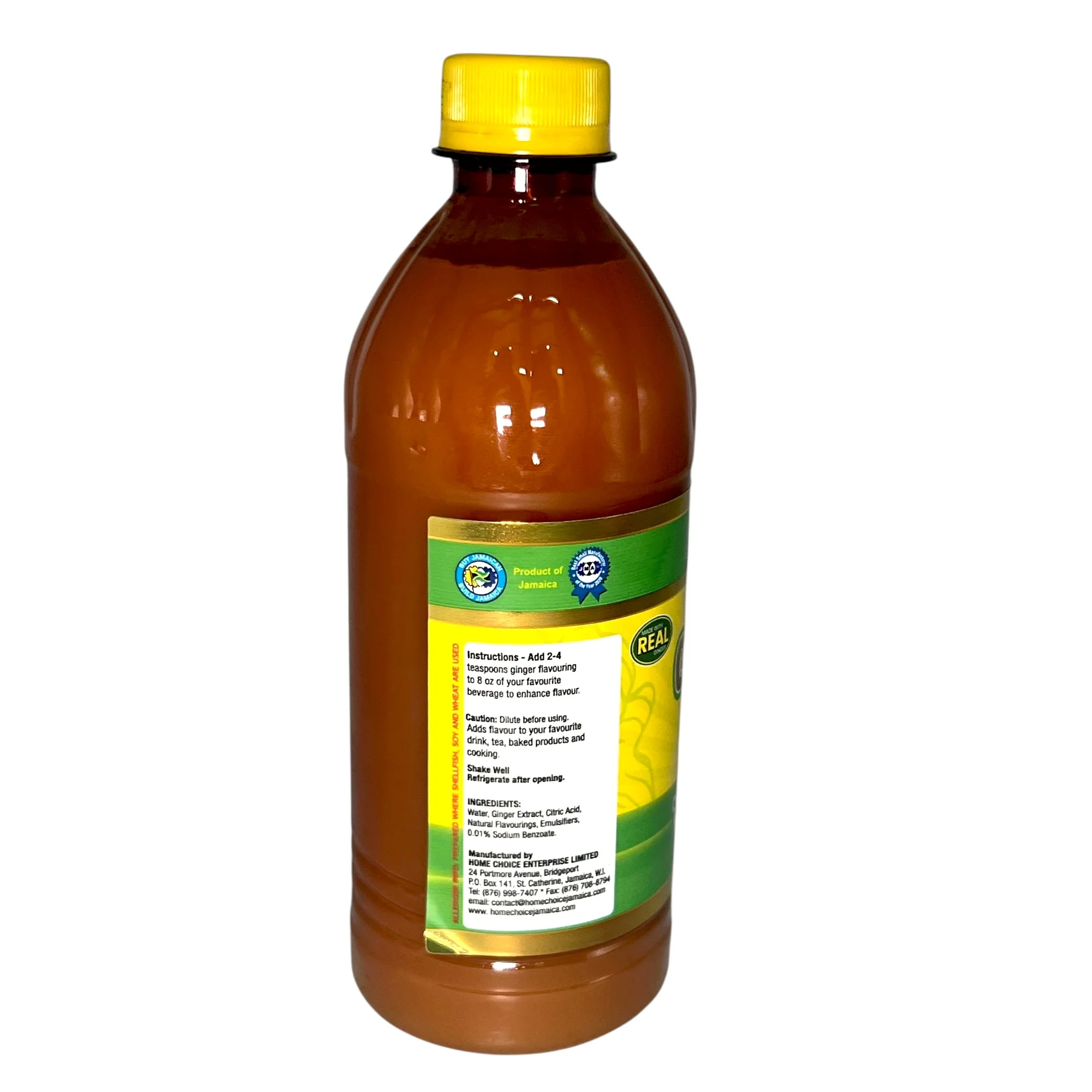 Home Choice Jamaican Ginger Flavouring Extract 16 Fl Oz (454Ml) - Image 2