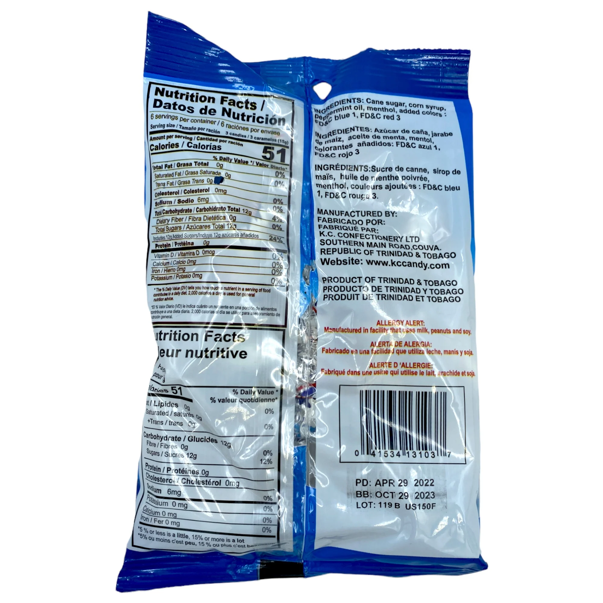 Kc Candy Super Mint 3.2 Oz (90 G) - Image 2