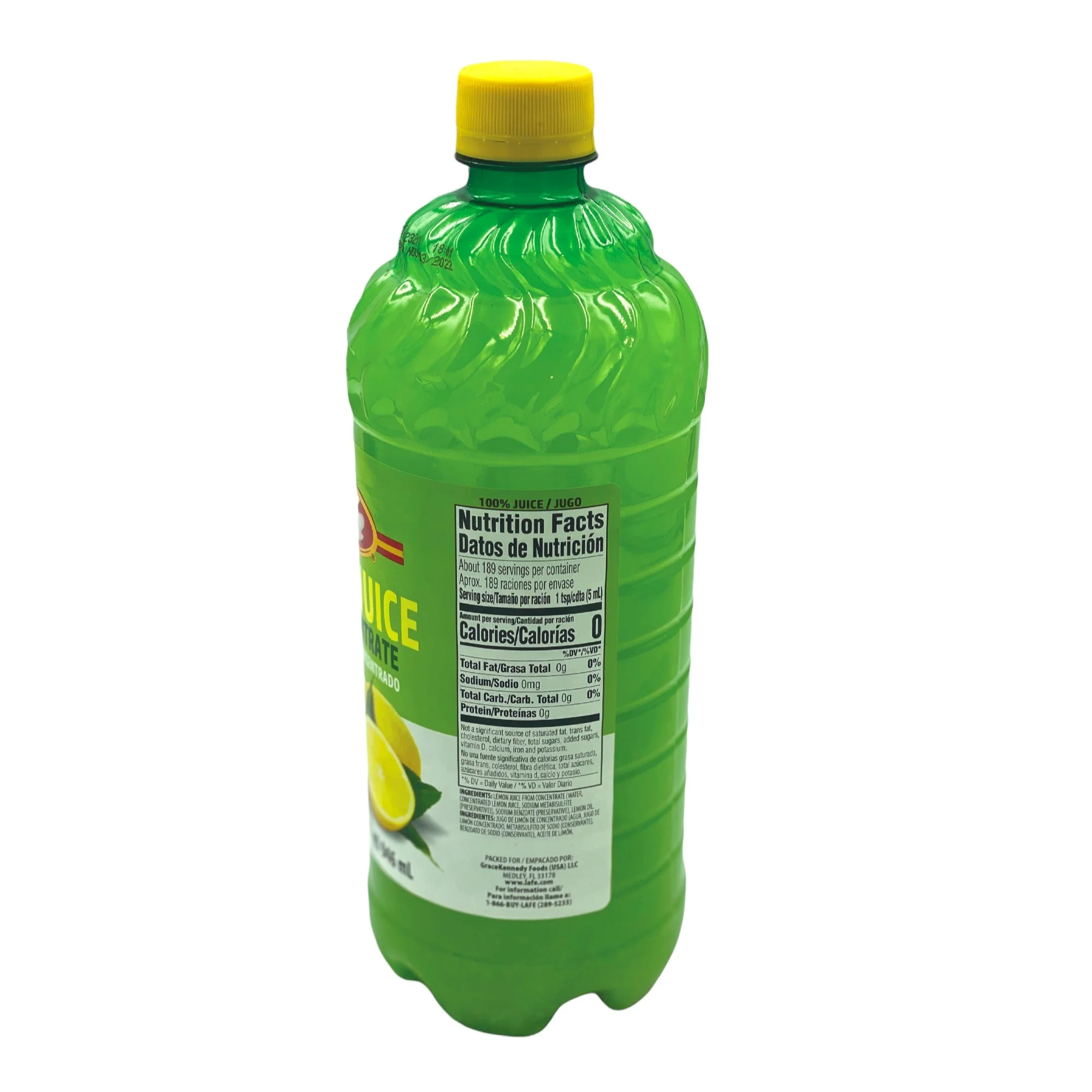 La Fe Lemon Juice 32 Fl Oz - Image 2