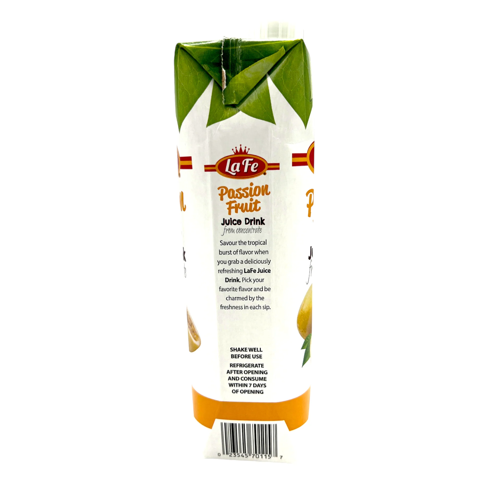 La Fe Passion Fruit Juice Drink 33.8 OZ - Image 3