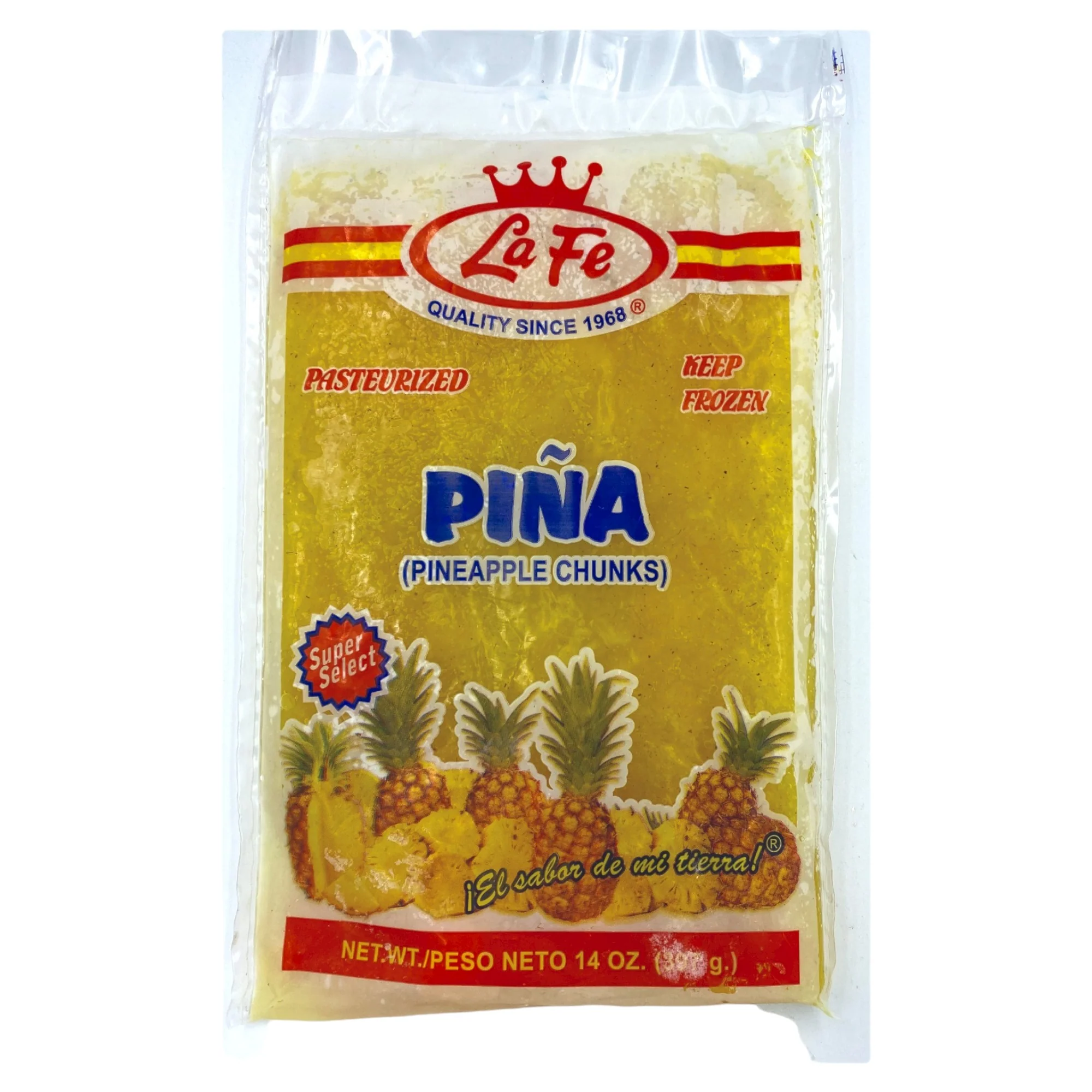 La Fe Pineapple Chunks 14Oz