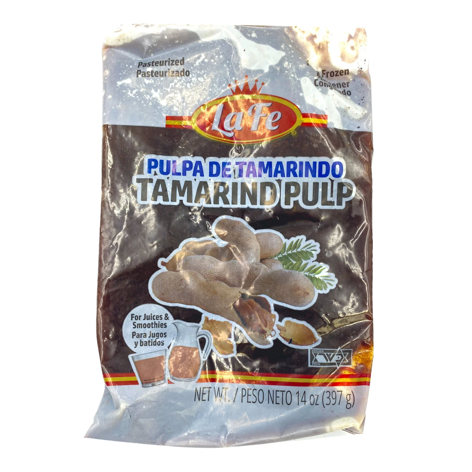La Fe Tamarind Pulp 14 Oz