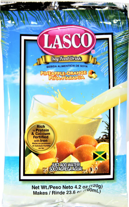 Lasco Pineapple-Orange Food Drink Mix 4.2 Oz (120 G) - Image 3