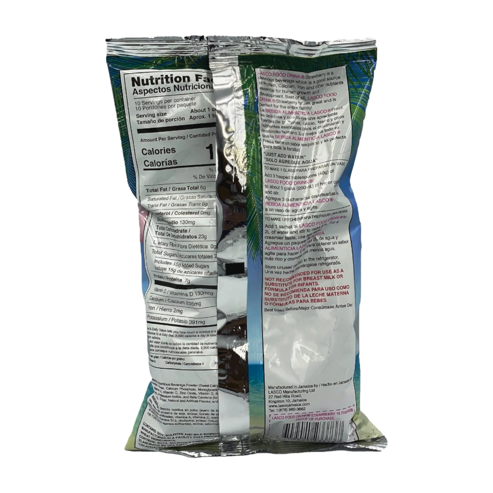 Lasco Strawberry 14.11 Oz (400 G) - Image 2