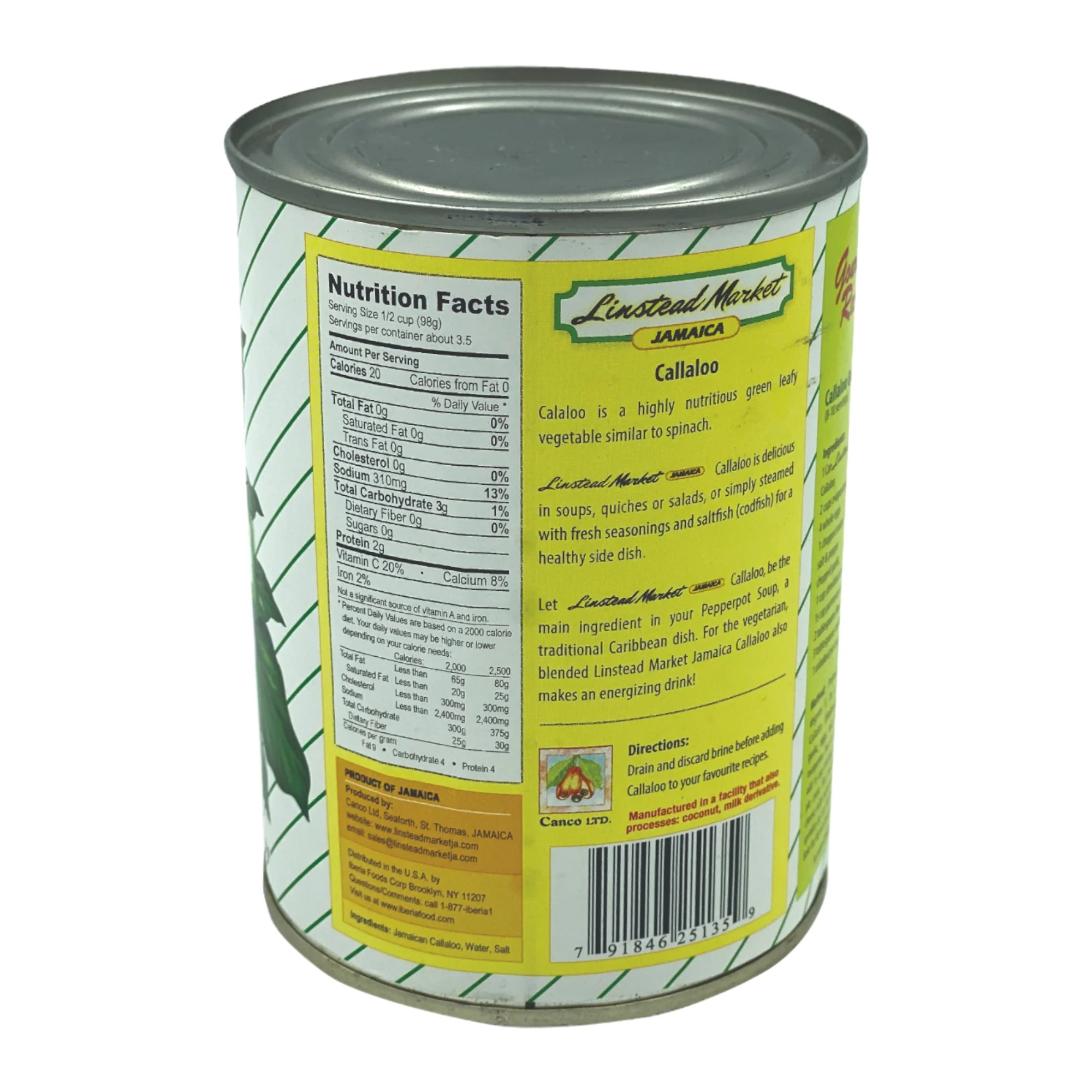 Linstead Market Callaloo 19 Oz - Image 2