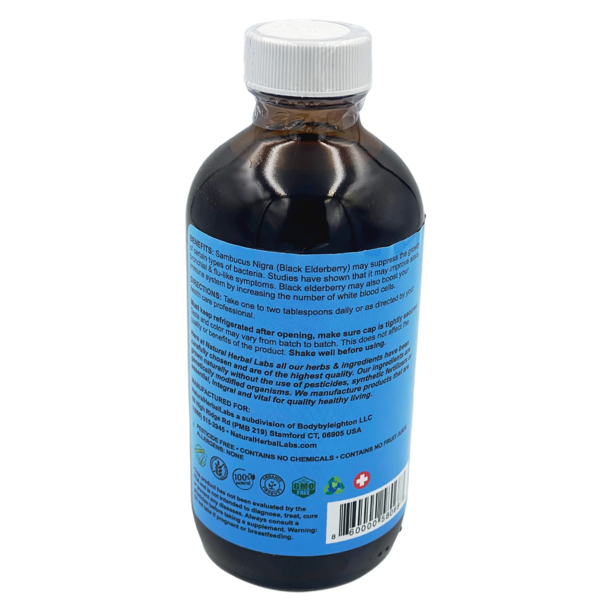 Liquid Elderberry Blend 8 Fl Oz. - Image 2