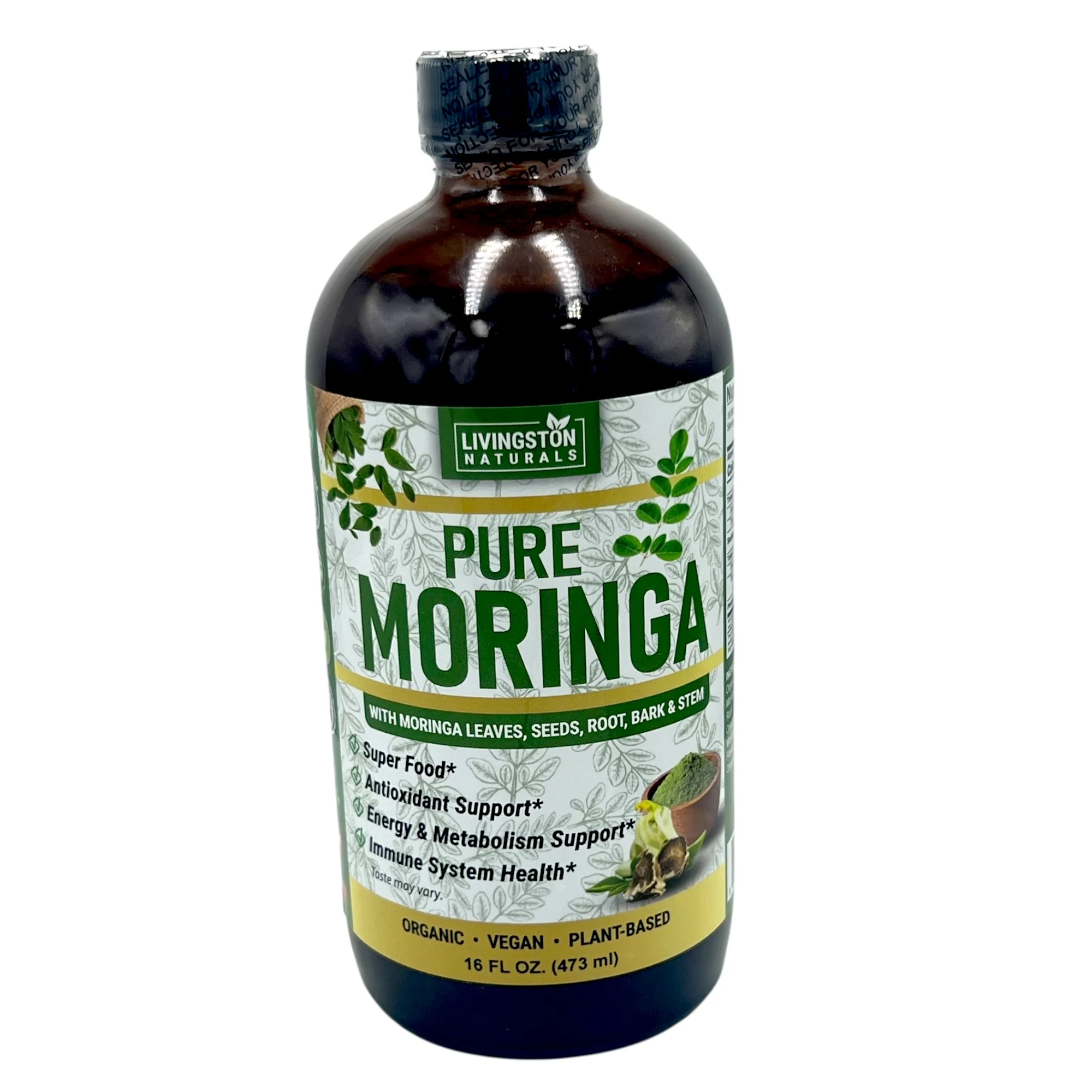 Livingston Naturals Pure Moringa 16 FL Oz.