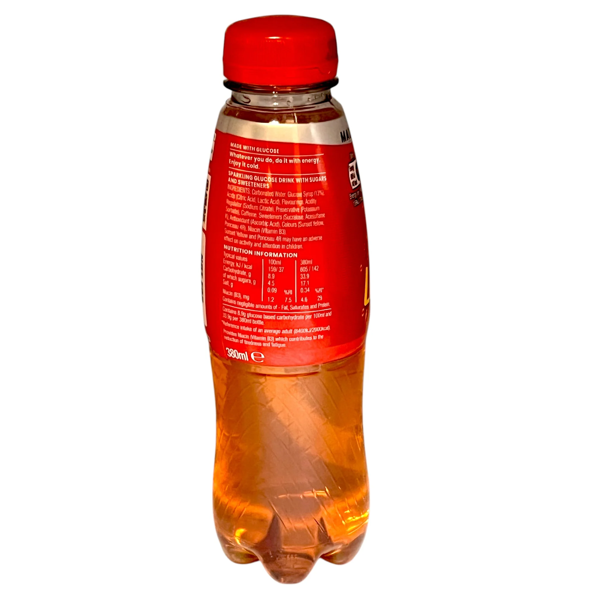 Lucozade Energy 380 Ml - Image 3