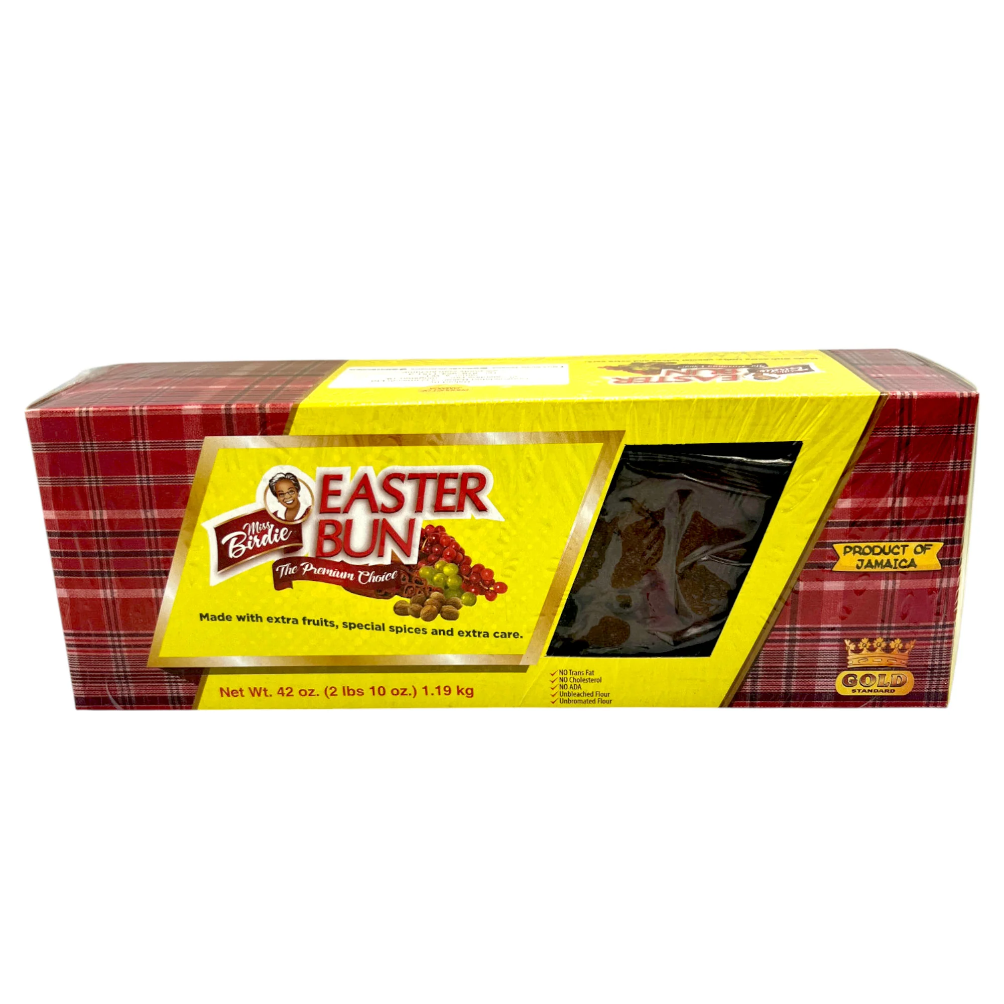 Miss Birdie Easter Bun 40 oz (1.1 Kg)- Miss Birdie Jamaican Easter Bun