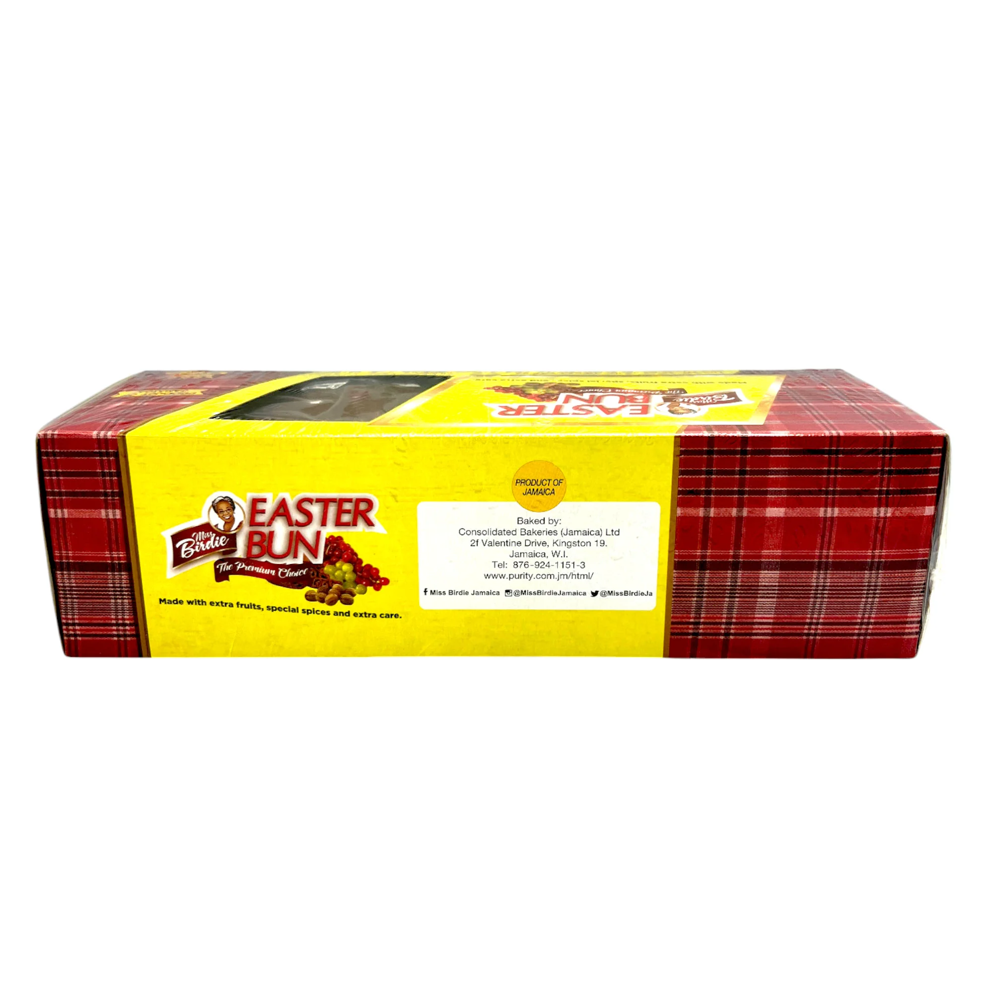Miss Birdie Easter Bun 40 oz (1.1 Kg)- Miss Birdie Jamaican Easter Bun - Image 2