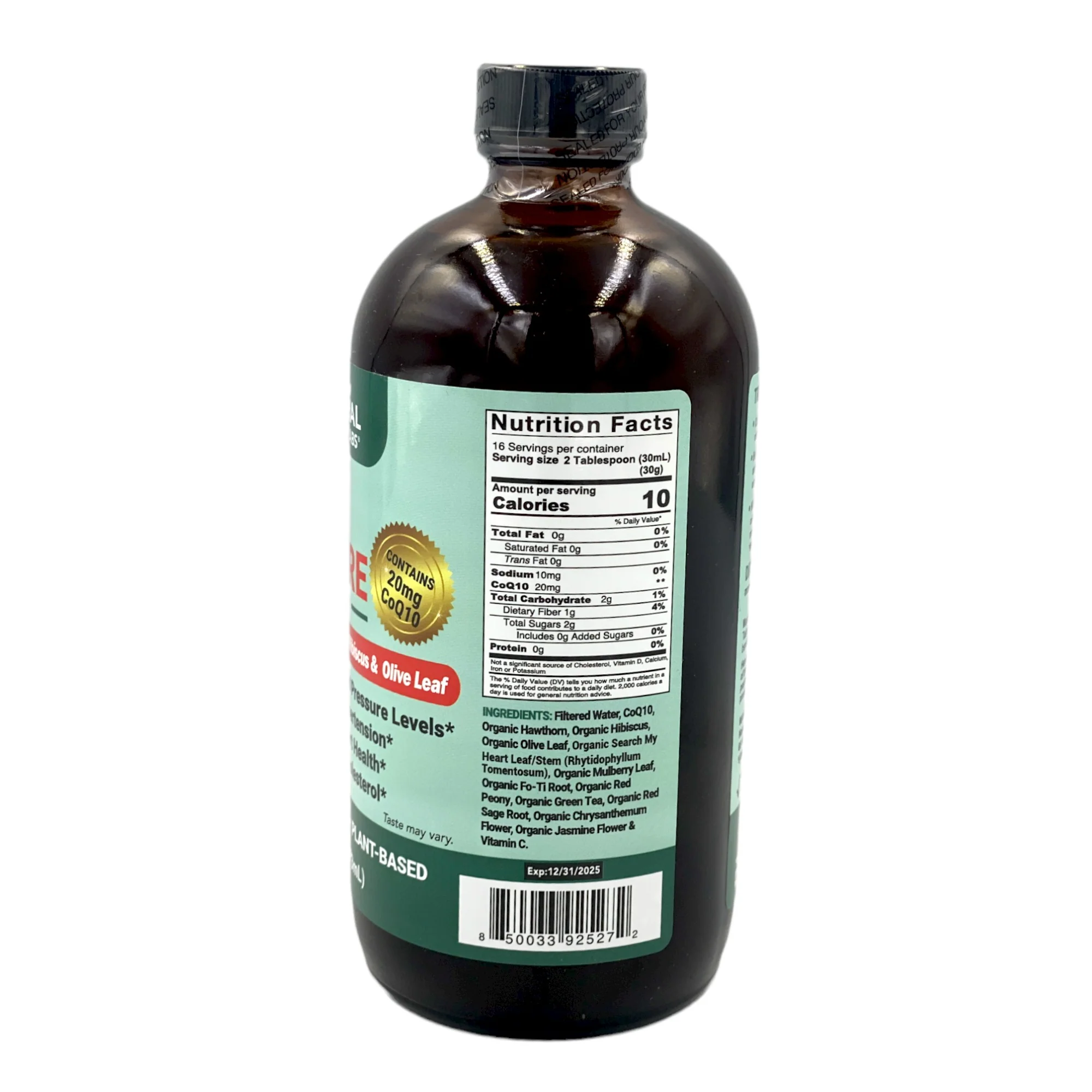 Natural Herbal Labs Blood Pressure Formula 16 Oz. - Image 3