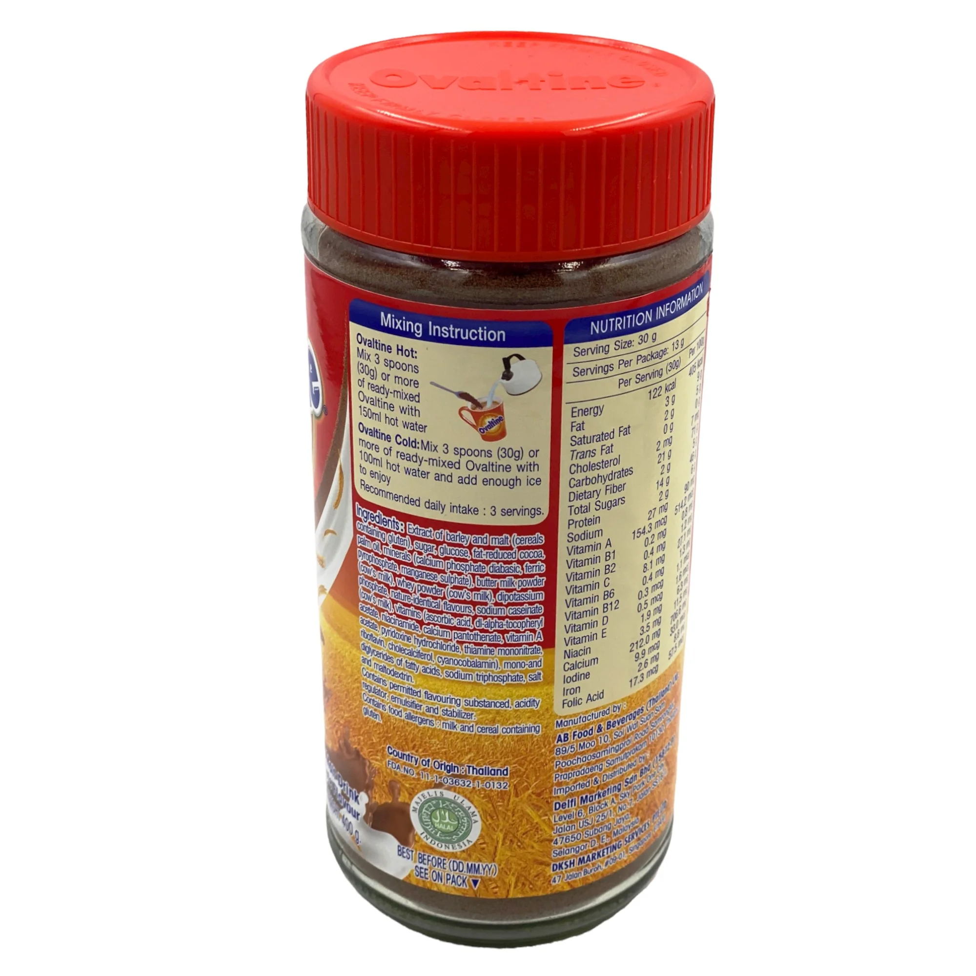Ovaltine Drink Mix 14.1 Oz - Image 3