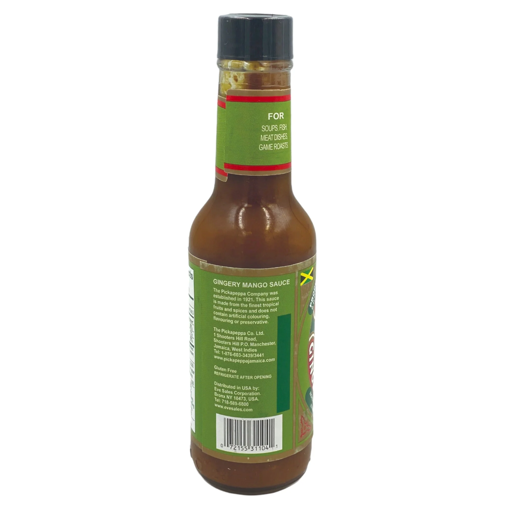 Pickapeppa Gingery Mango Sauce 5 Fl Oz - Image 4