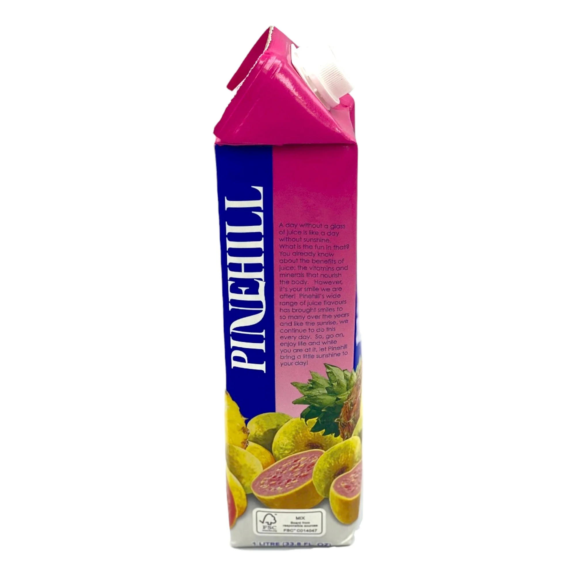 Pinehill Guava Pineapple Drink 1 Litre (33.8 Oz) - Image 2