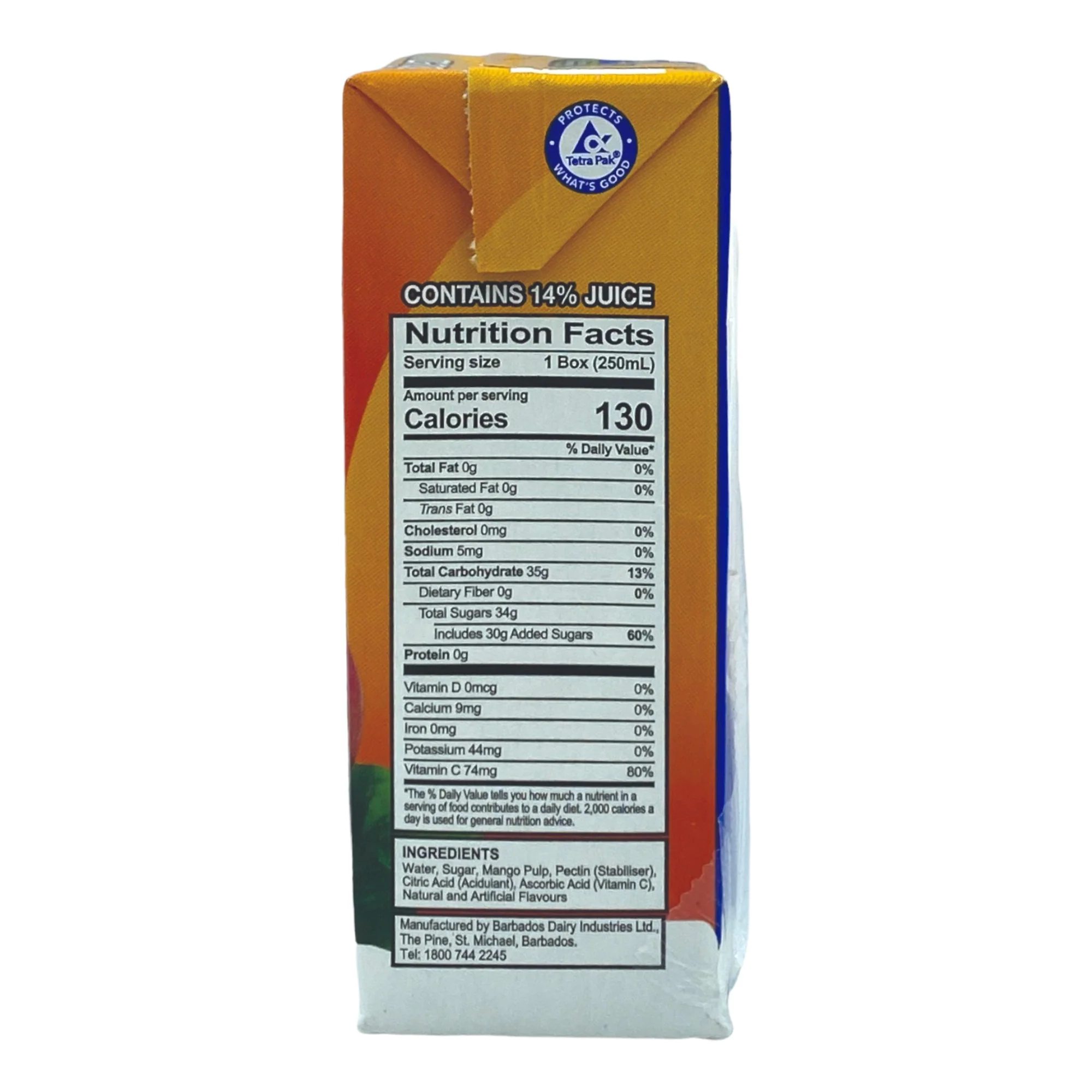Pinehill Mango Juice 250 Ml - Image 2