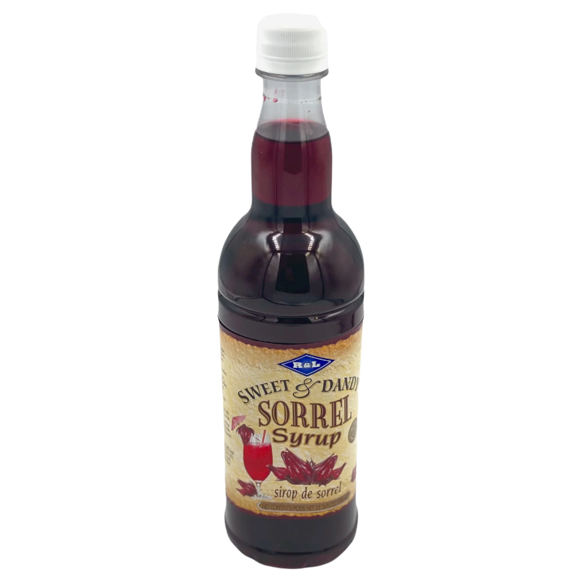 R&L Sweet & Dandy Sorrel Syrup 25.36 Fl Oz