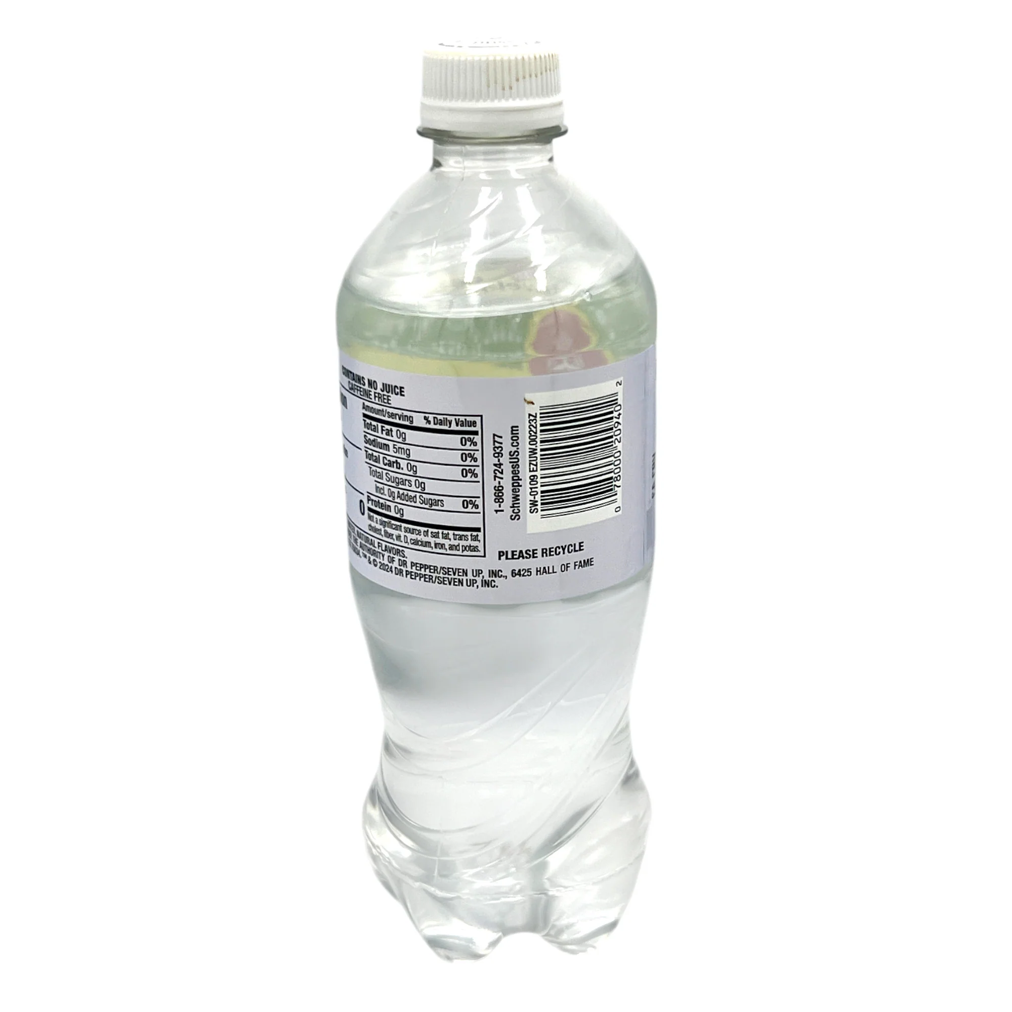 Schweppes Lemon Lime Seltzer 20 Oz - Image 2