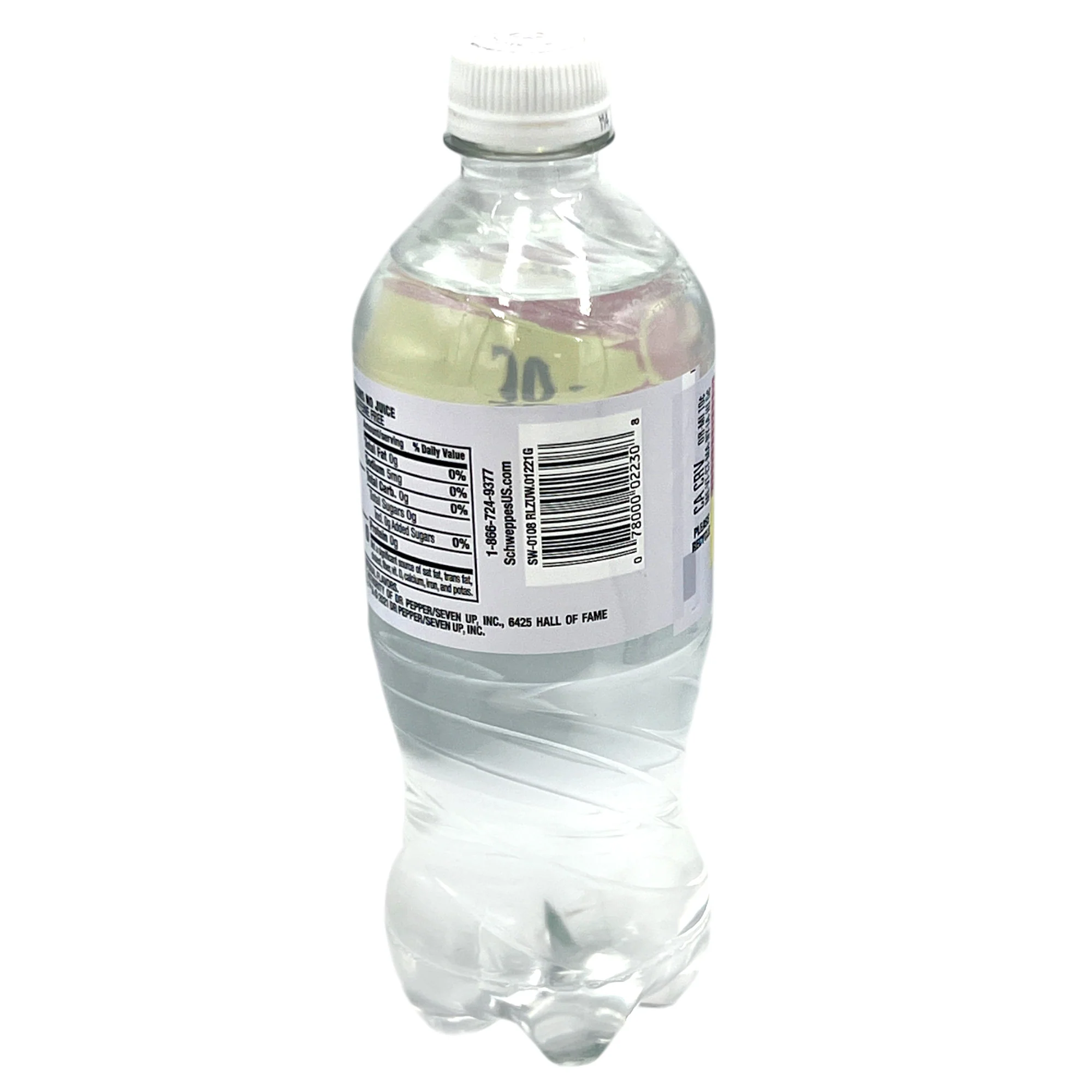 Schweppes Sparkling Raspberry Lime Seltzer Water 20 Fl Oz (591 Ml) - Image 2