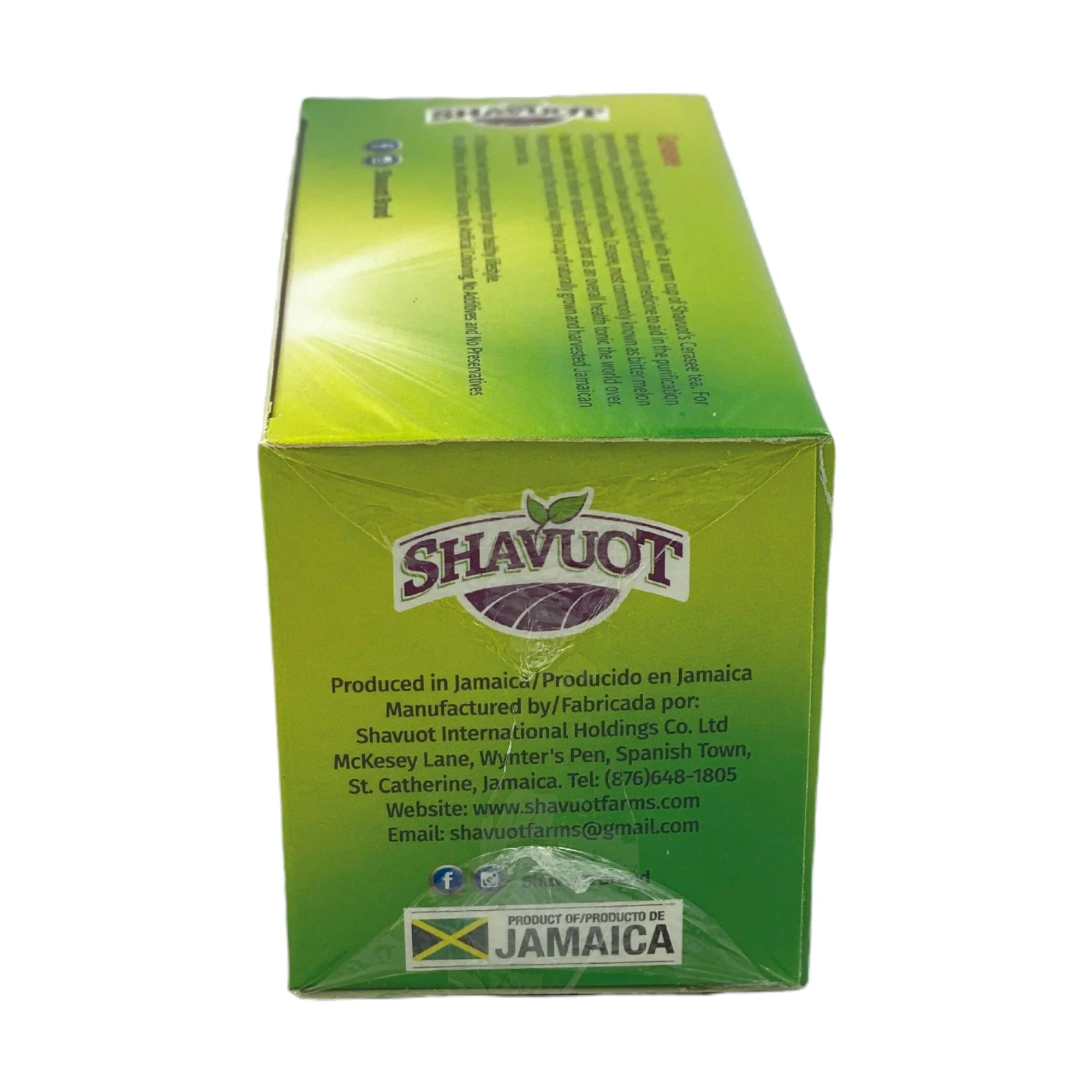 Shavuot Cerasee Tea (Caffeine Free) - 24 Tea Bags 1.3 Oz (36 G) - Image 3