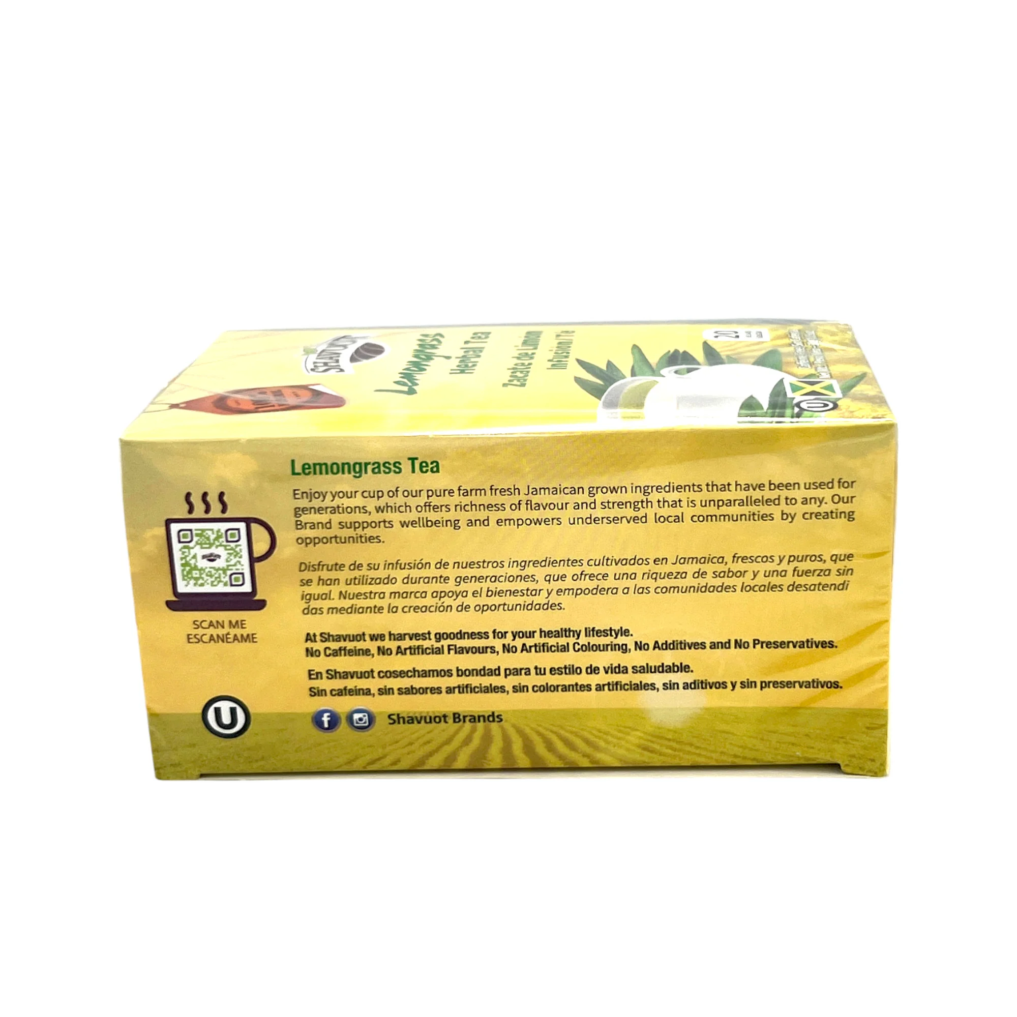 Shavuot Lemongrass Herbal Tea 1.05 Oz. - Image 2