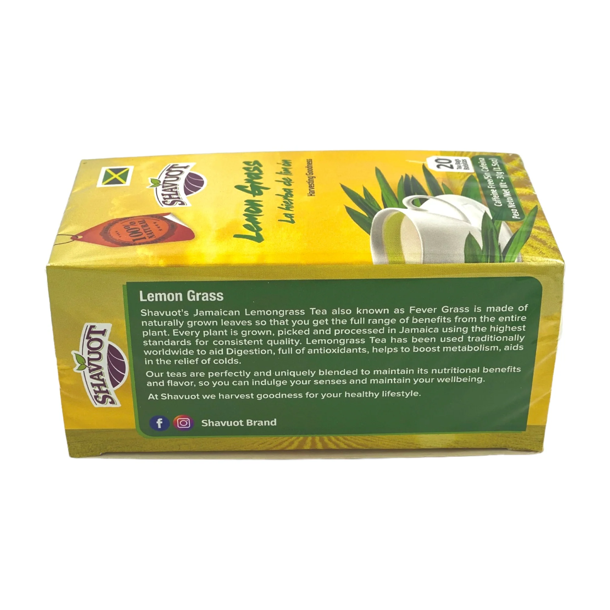 Shavuout Lemon Grass 1.5 Oz - Image 2