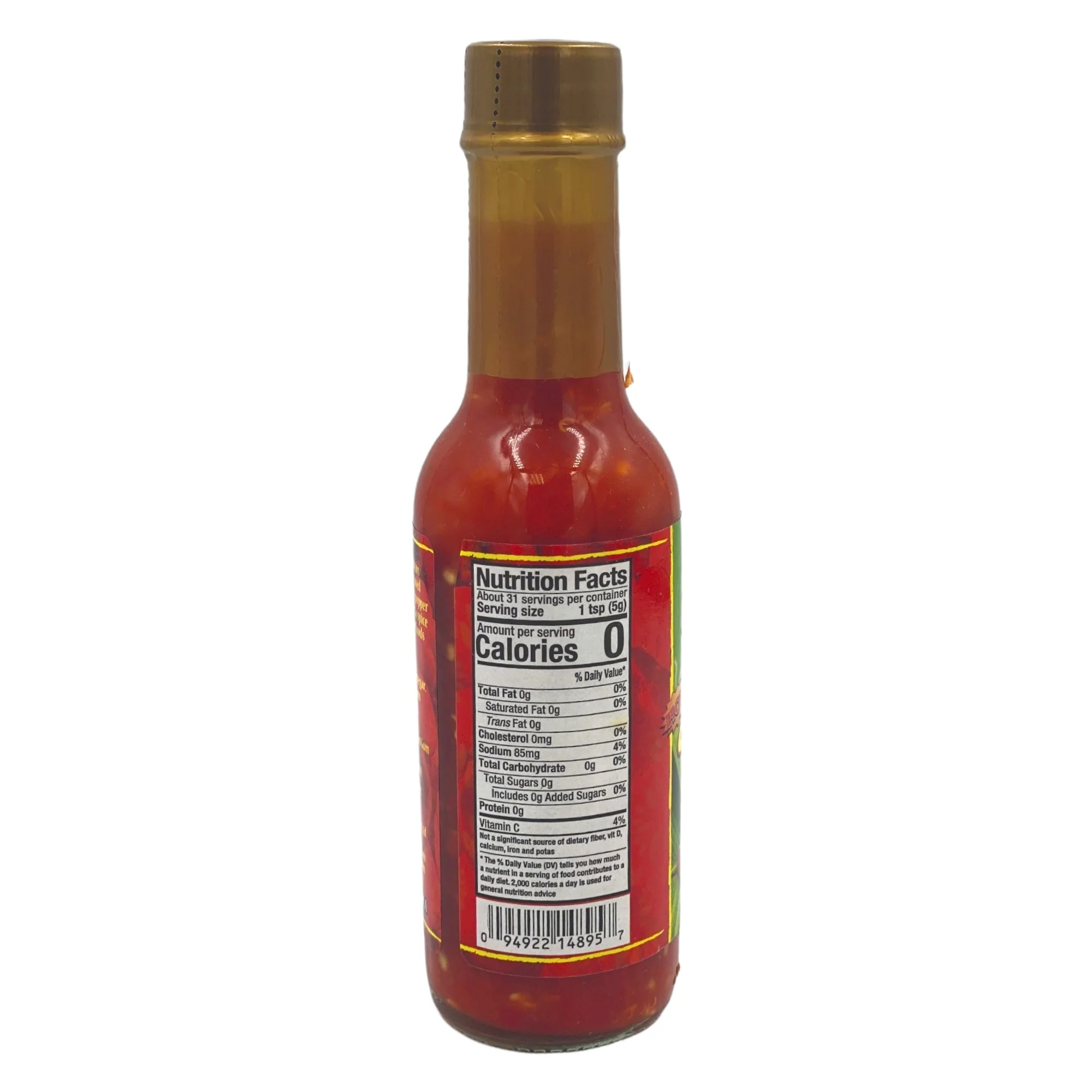 Spur Tree Crushed Scotch Bonnet Red Pepper 5 Fl Oz - Image 3