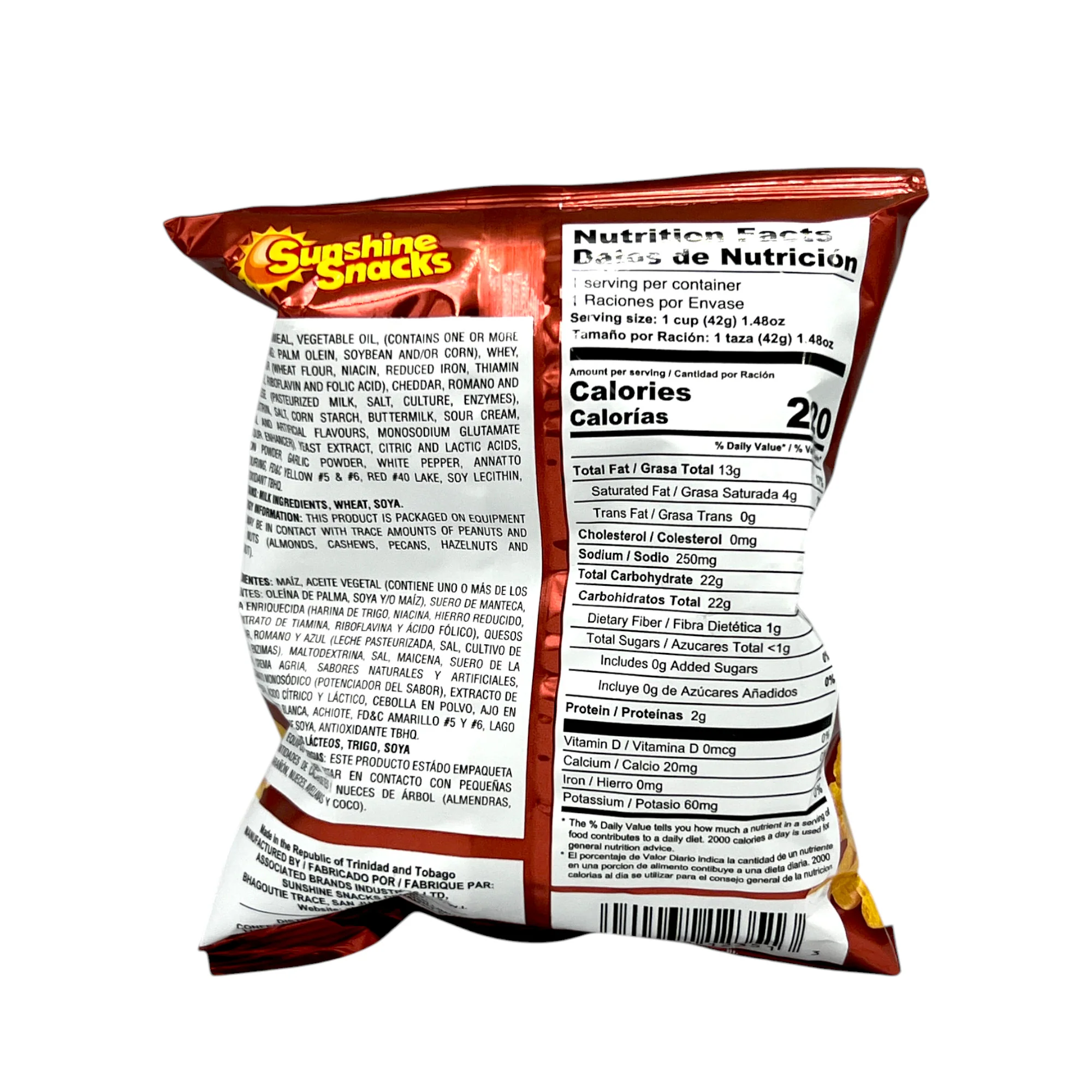 Sunshine Snacks Chee Zees 42 G (1.48 Oz) - Image 2